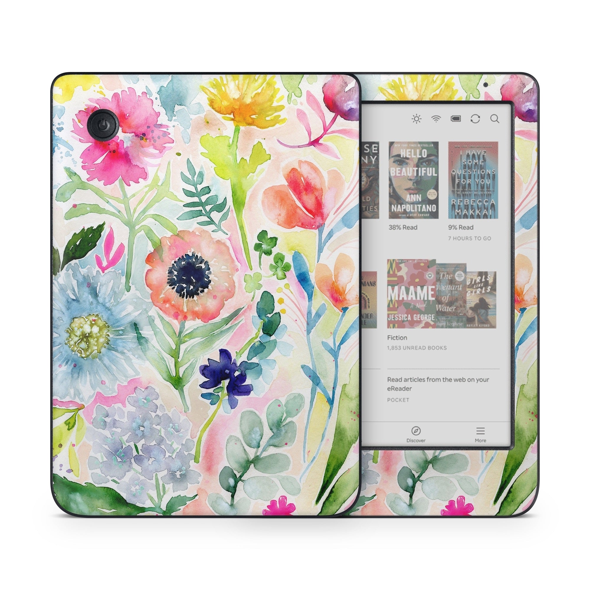 Loose Flowers - Kobo Clara Colour Skin