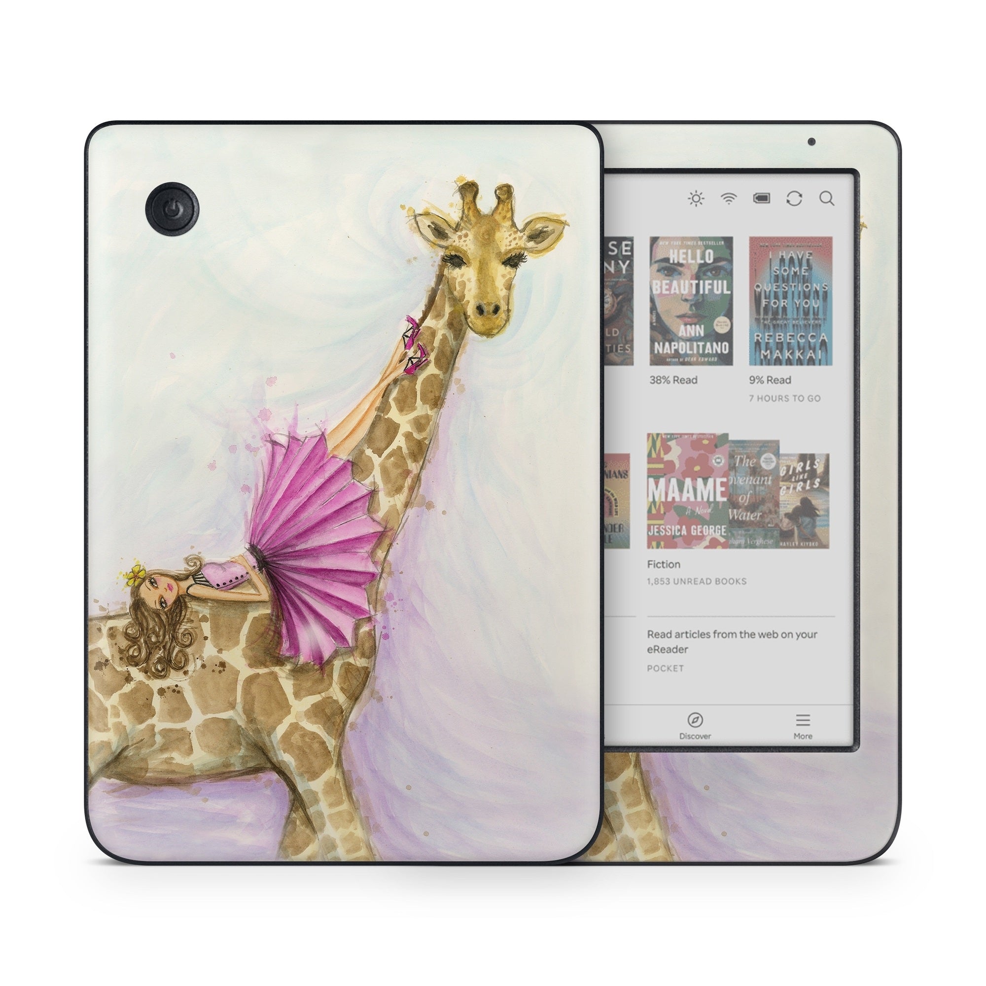 Lounge Giraffe - Kobo Clara Colour Skin