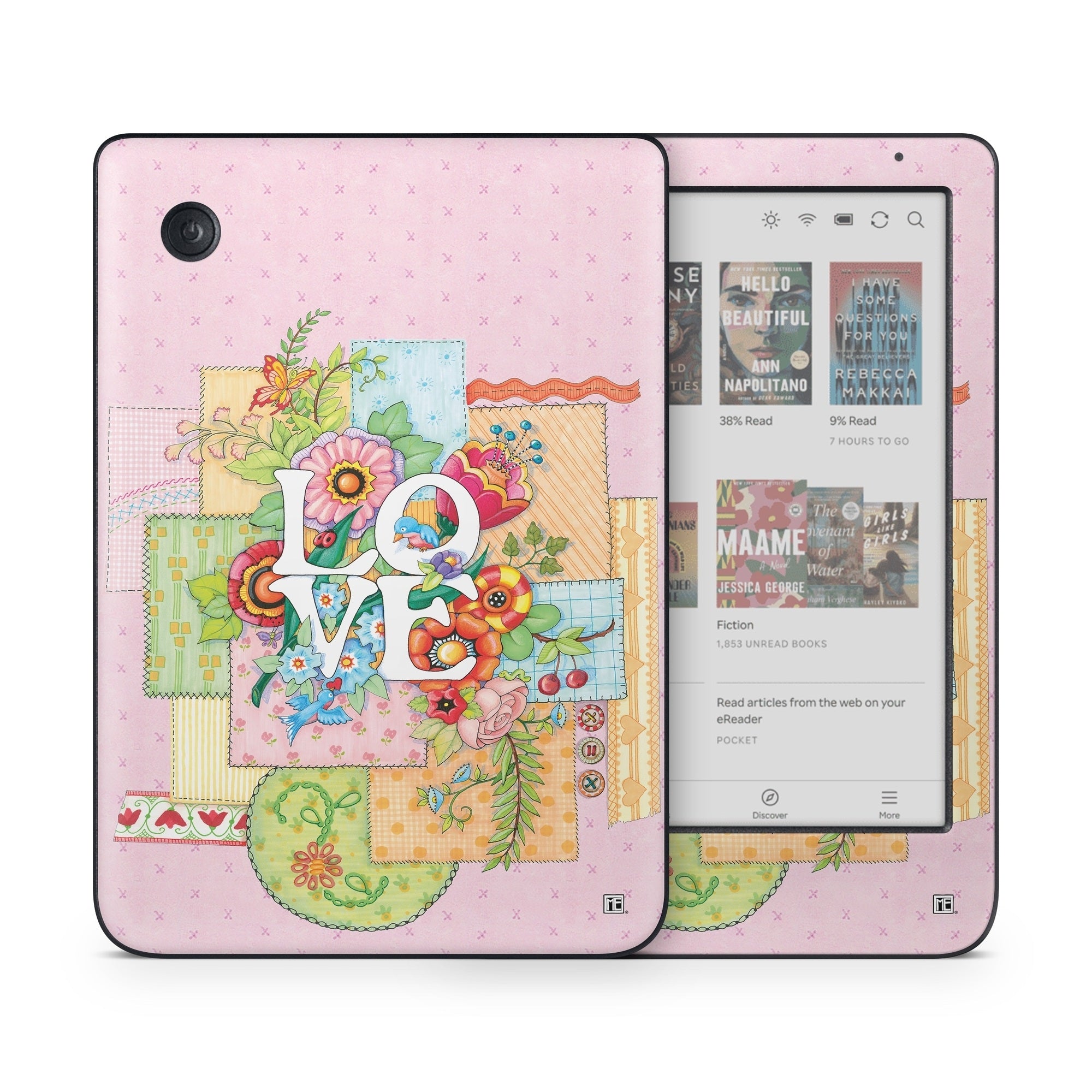 Love And Stitches - Kobo Clara Colour Skin