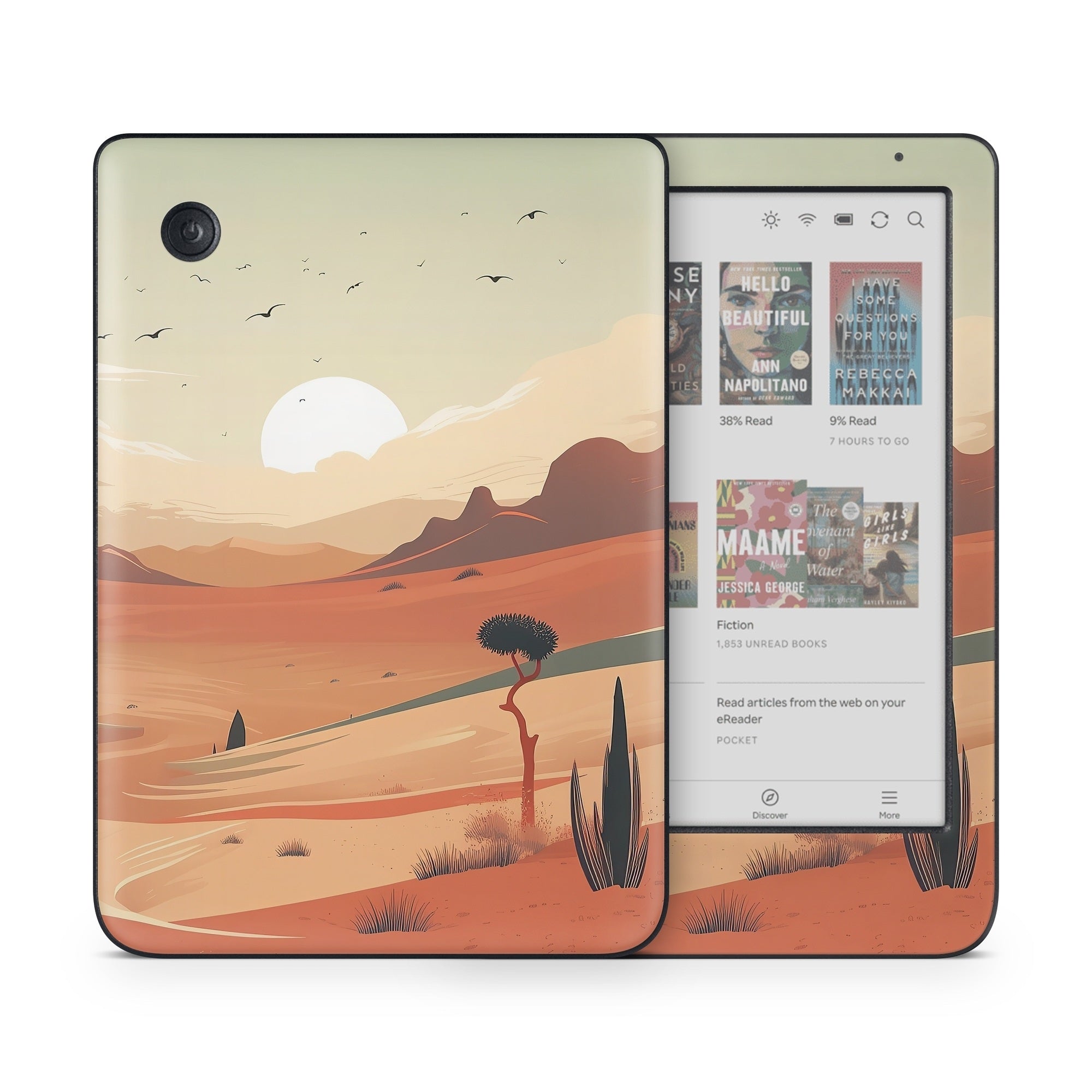 Meandering Desert - Kobo Clara Colour Skin