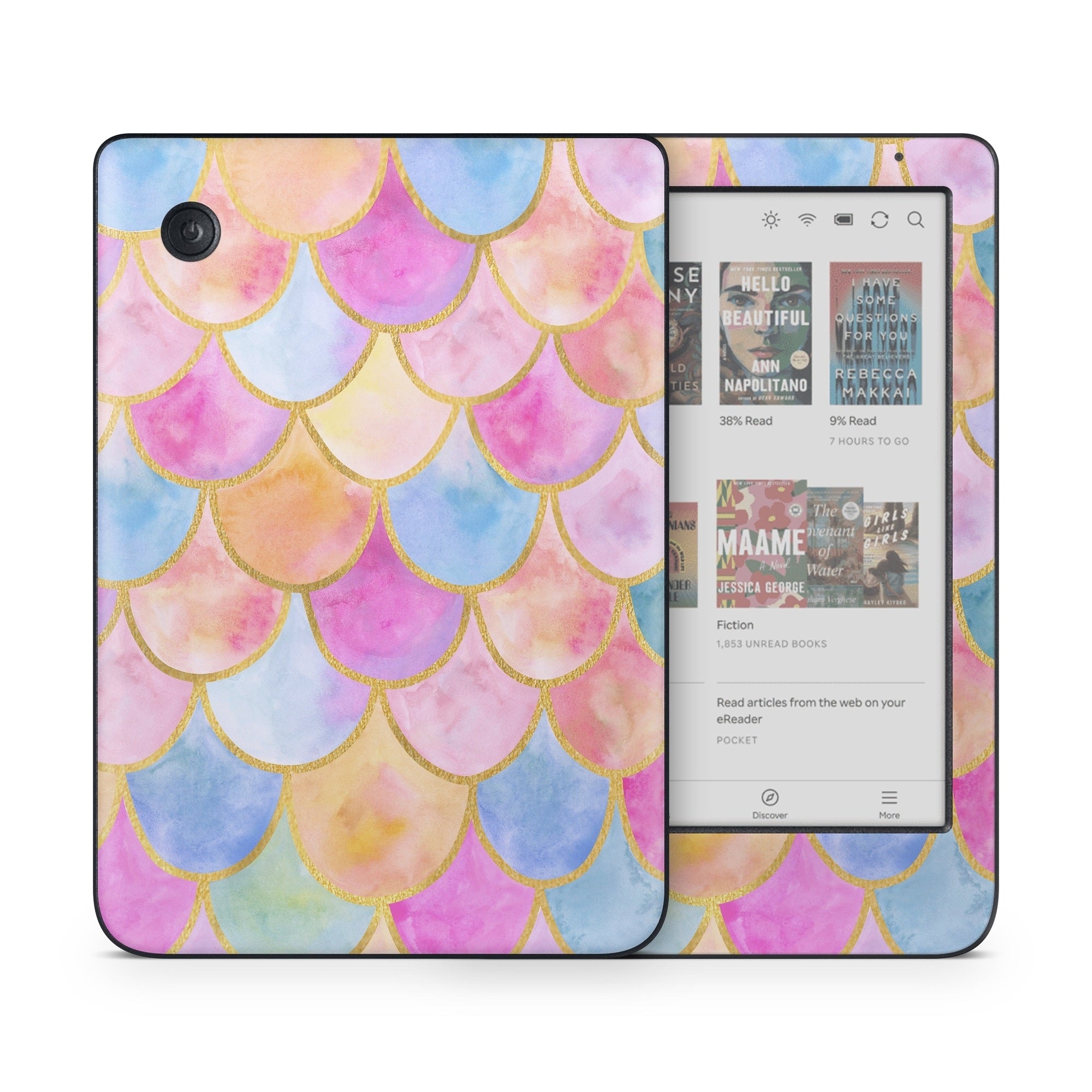 Mermaid Scales - Kobo Clara Colour Skin