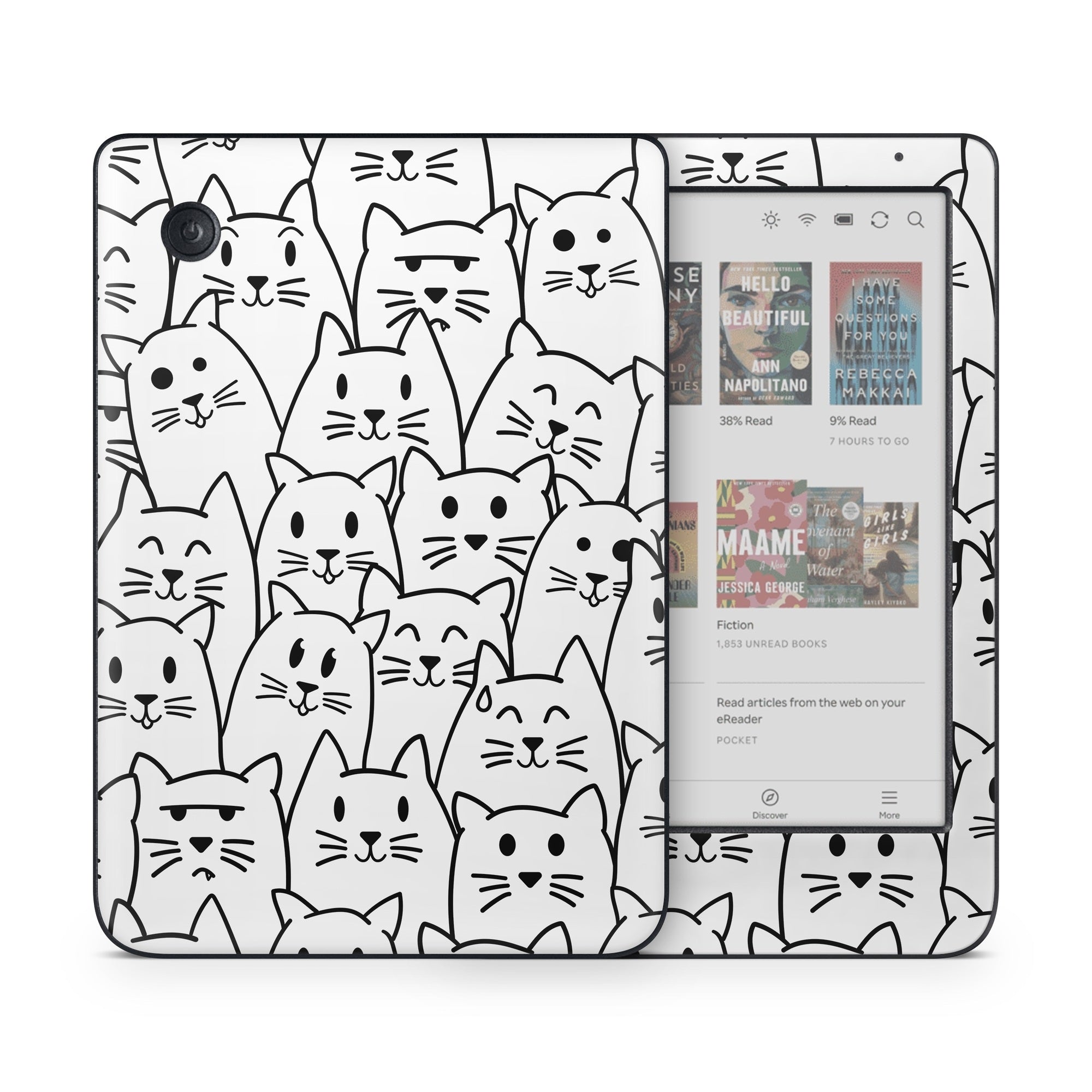 Moody Cats - Kobo Clara Colour Skin