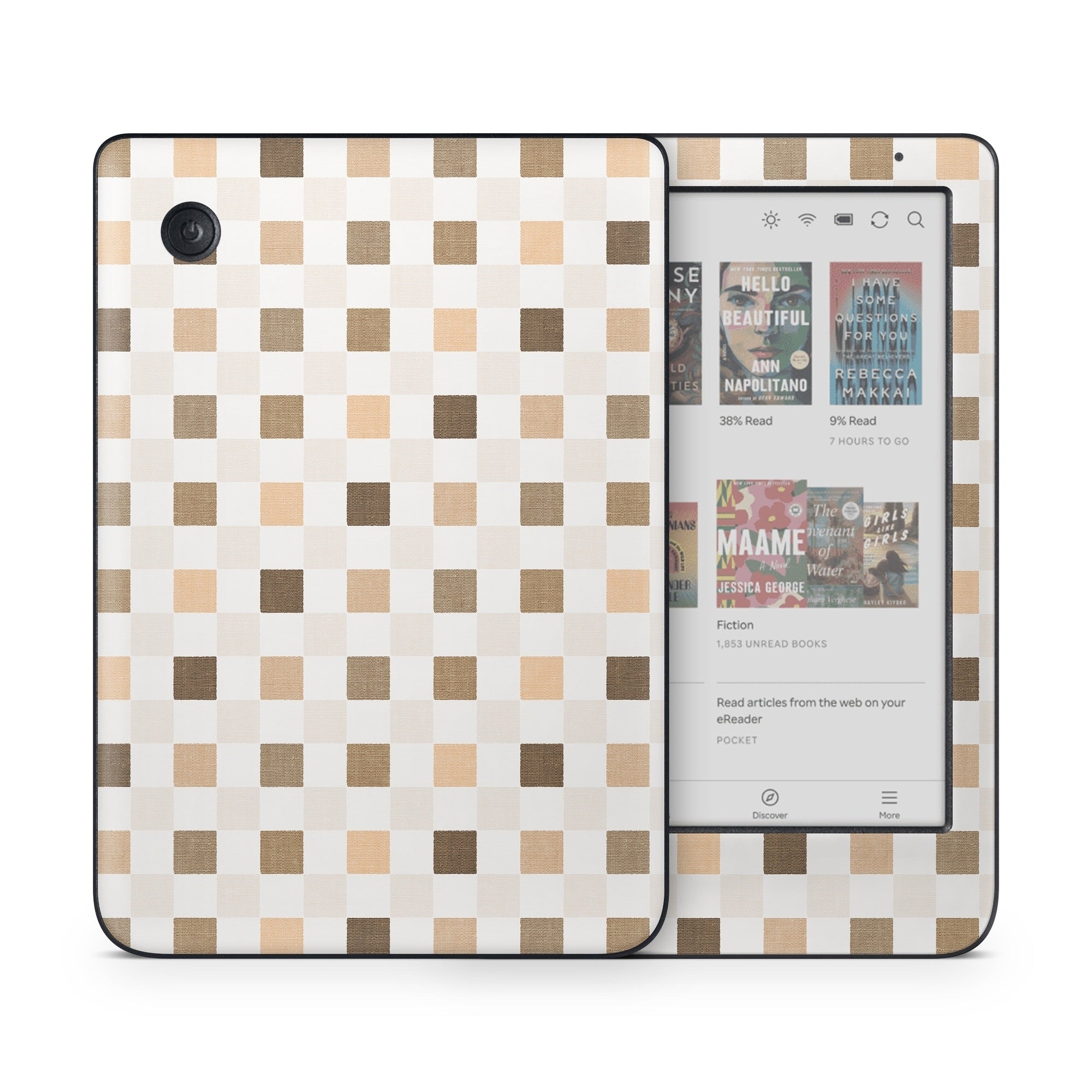 Neutral Checker - Kobo Clara Colour Skin