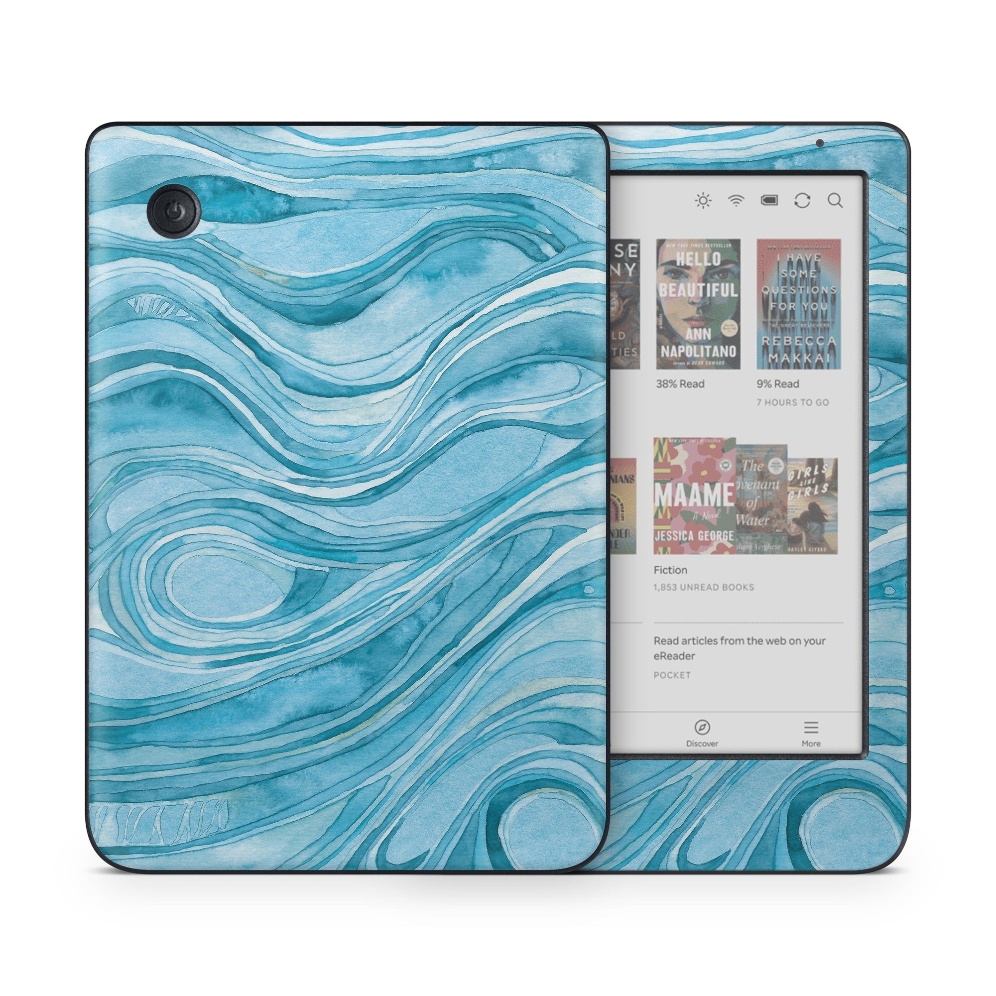 Ocean Blue - Kobo Clara Colour Skin