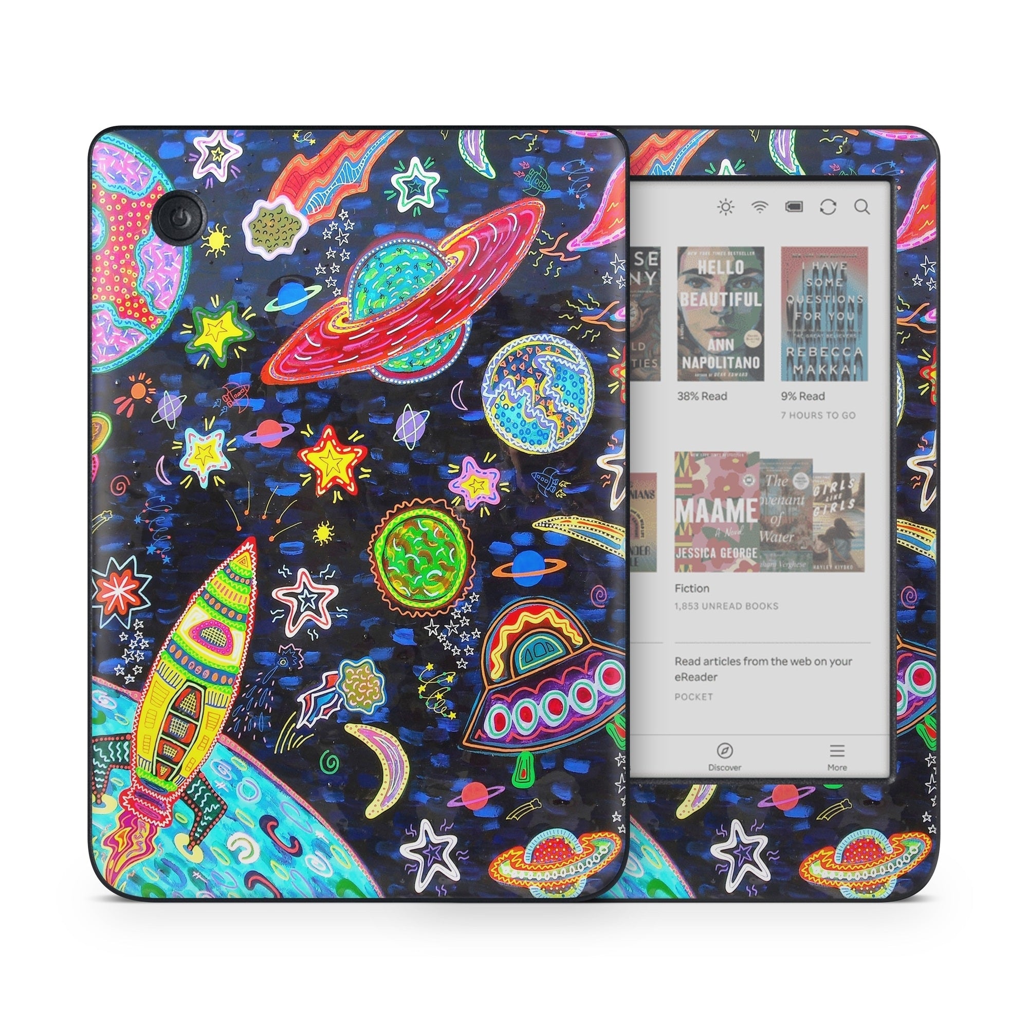 Out to Space - Kobo Clara Colour Skin