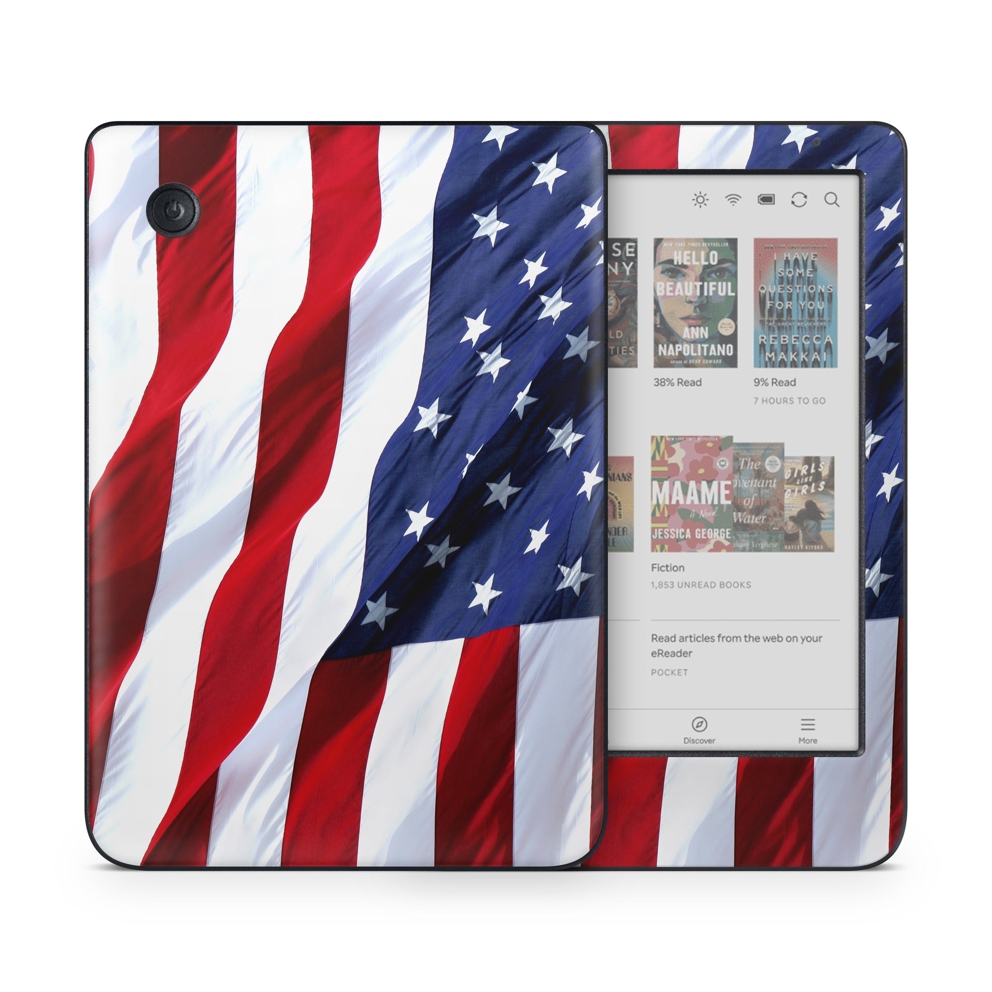 Patriotic - Kobo Clara Colour Skin