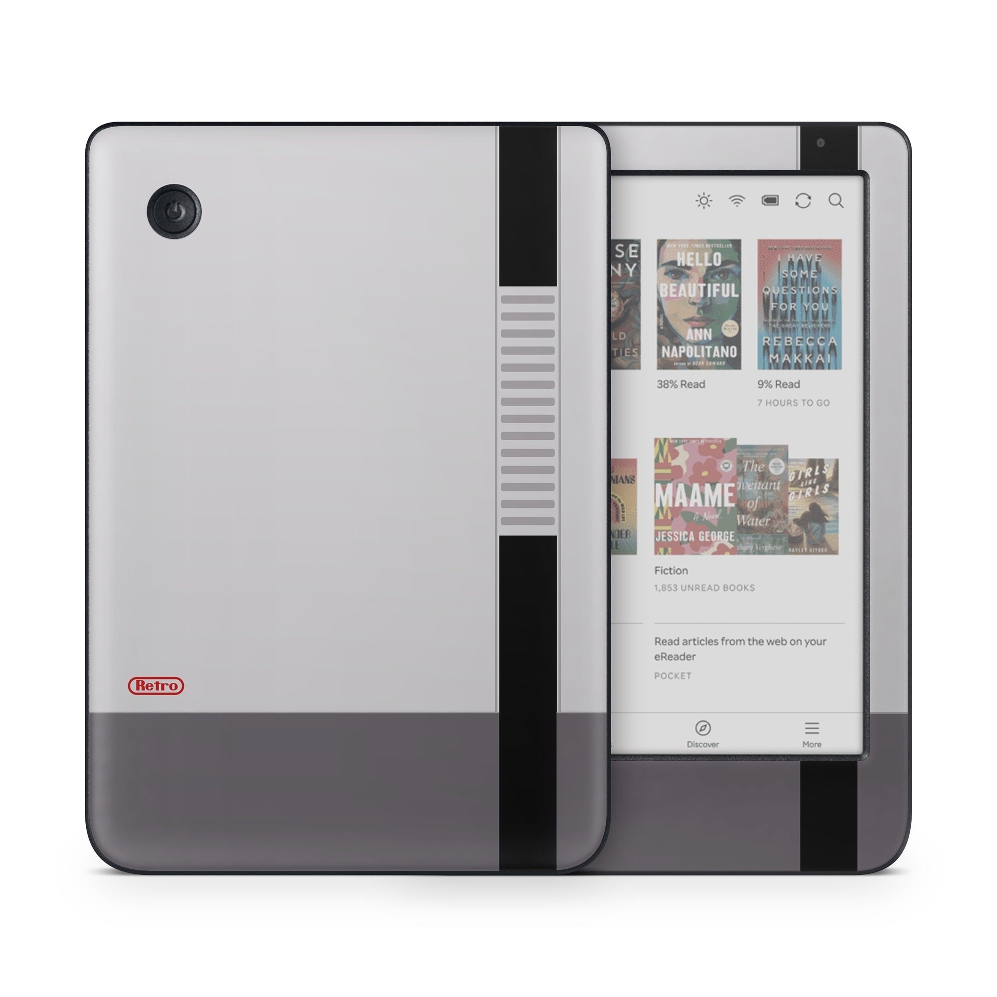 Retro Horizontal - Kobo Clara Colour Skin