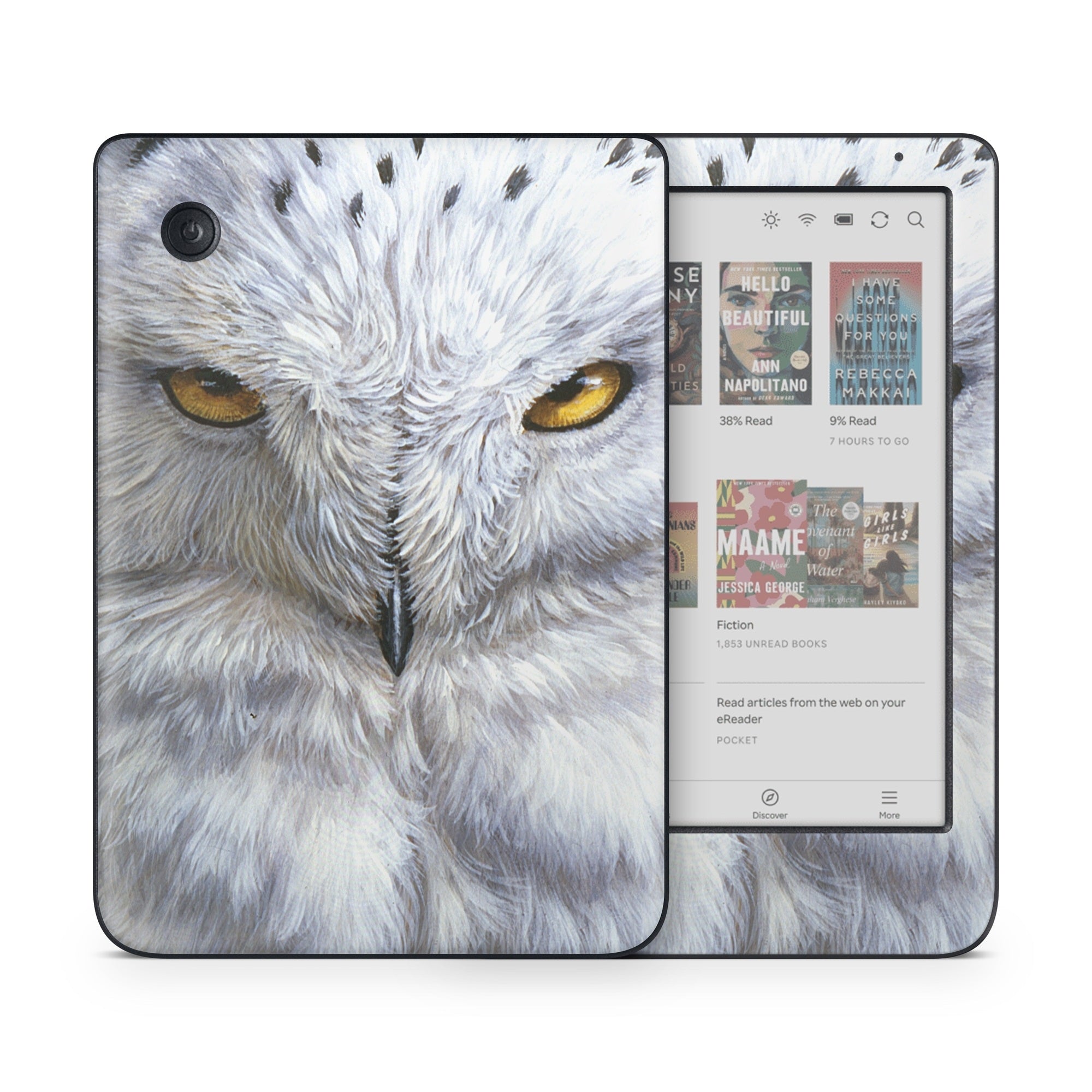 Snowy Owl - Kobo Clara Colour Skin