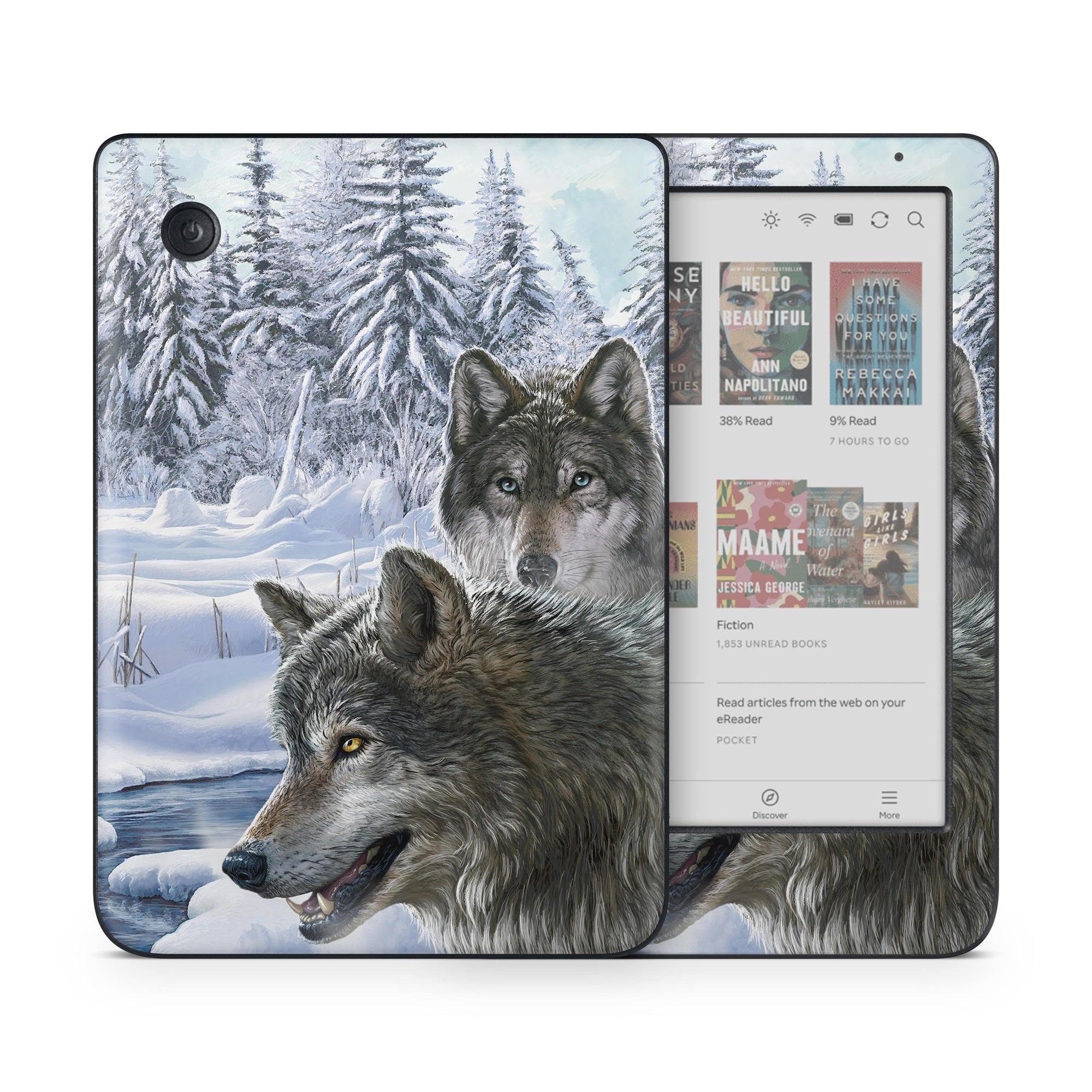 Snow Wolves - Kobo Clara Colour Skin