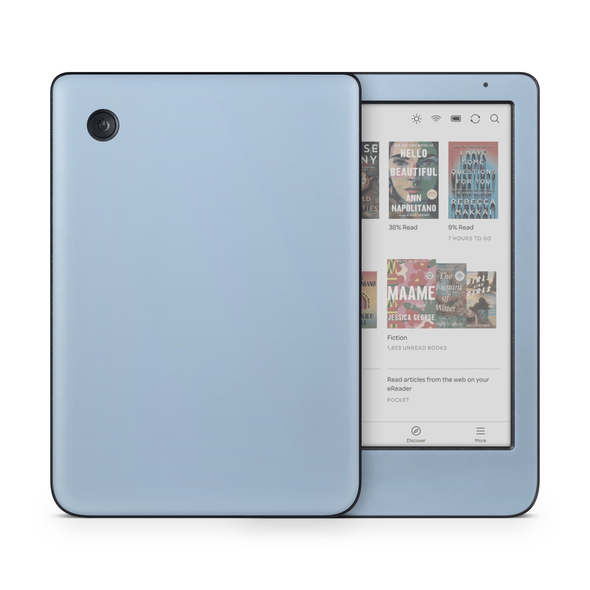 Solid State Blue Mist - Kobo Clara Colour Skin