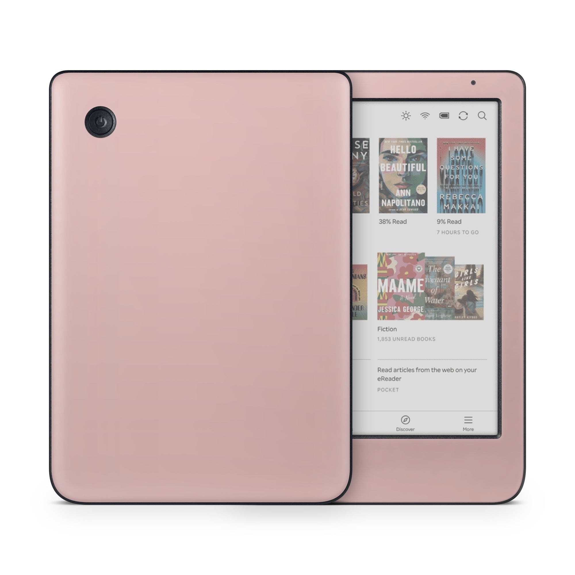 Solid State Faded Rose - Kobo Clara Colour Skin