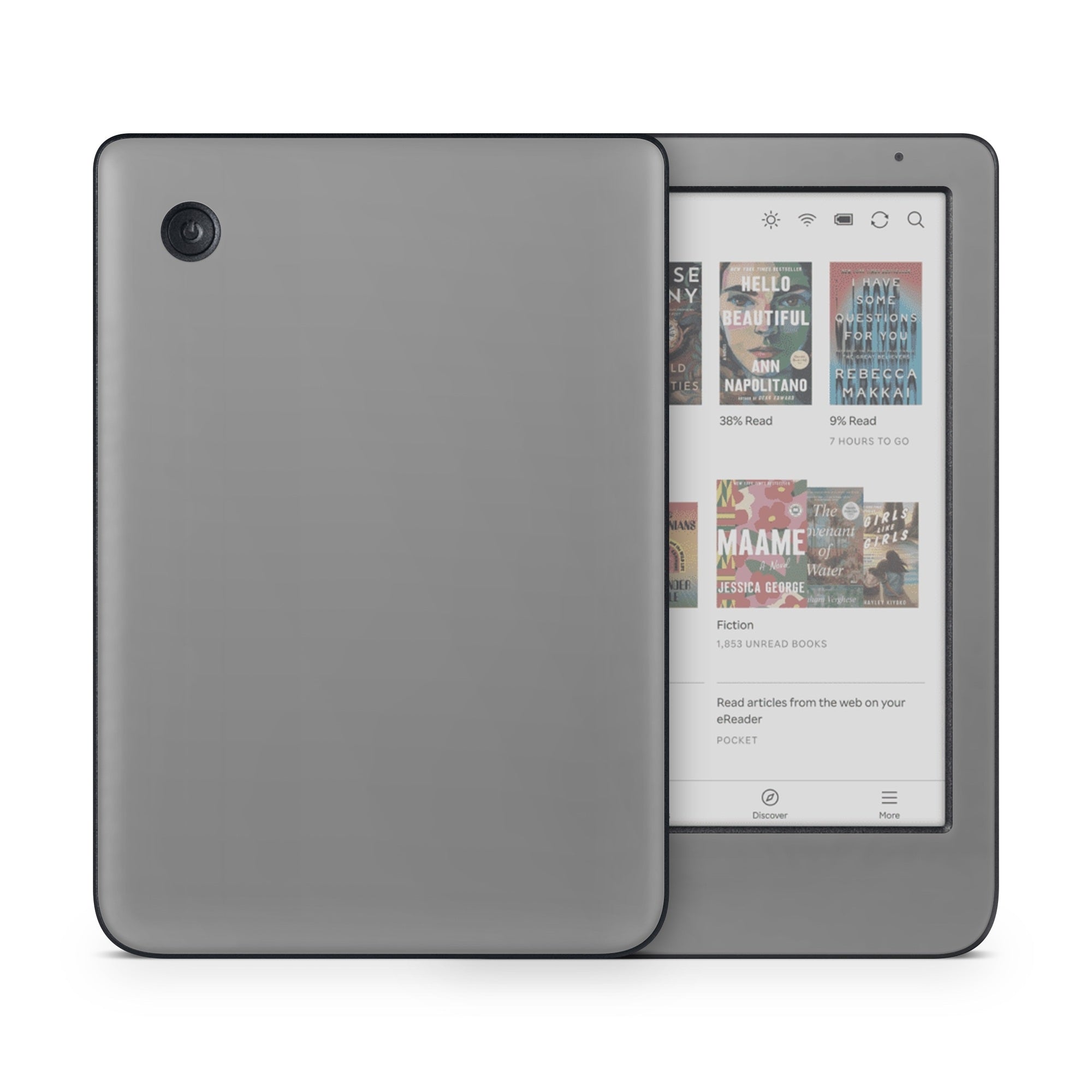 Solid State Grey - Kobo Clara Colour Skin