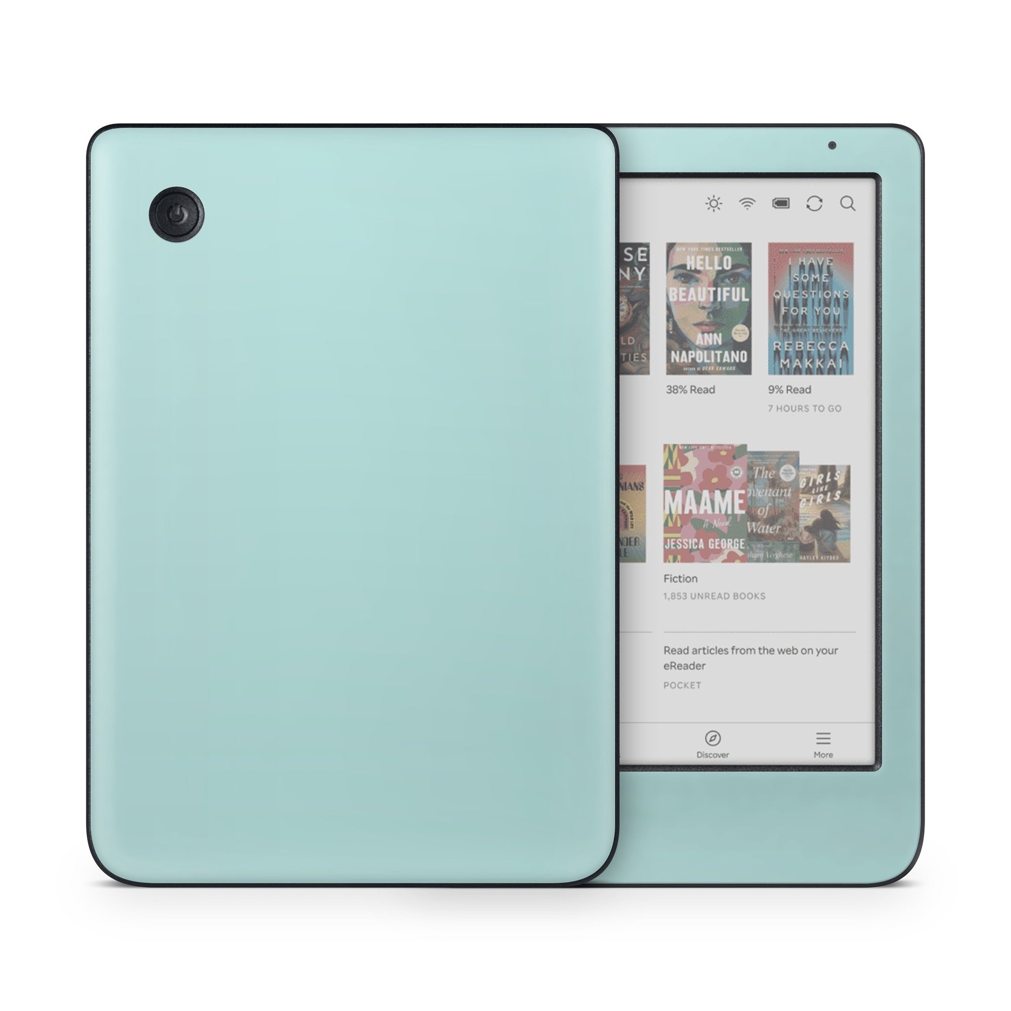 Solid State Mint - Kobo Clara Colour Skin