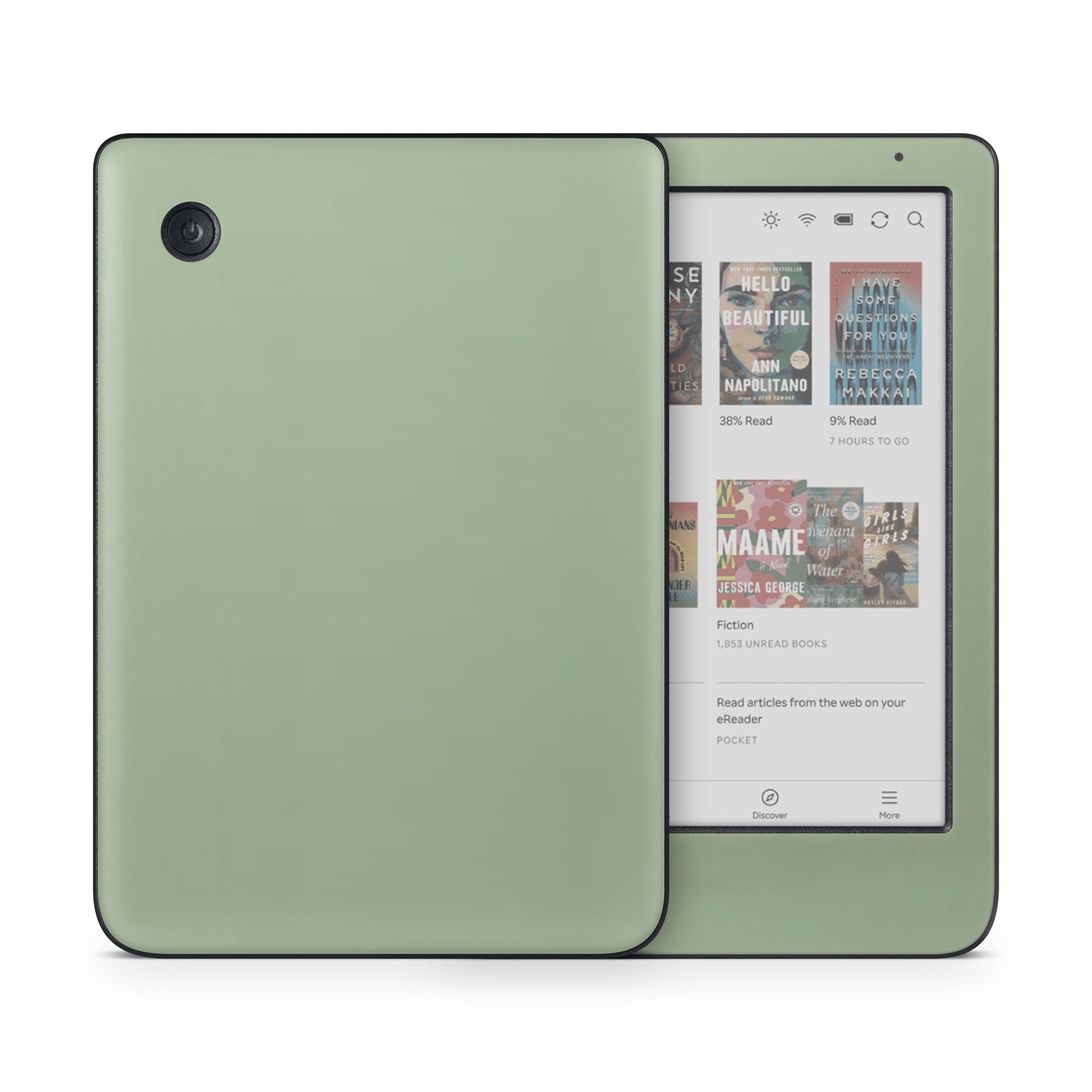 Solid State Sage - Kobo Clara Colour Skin