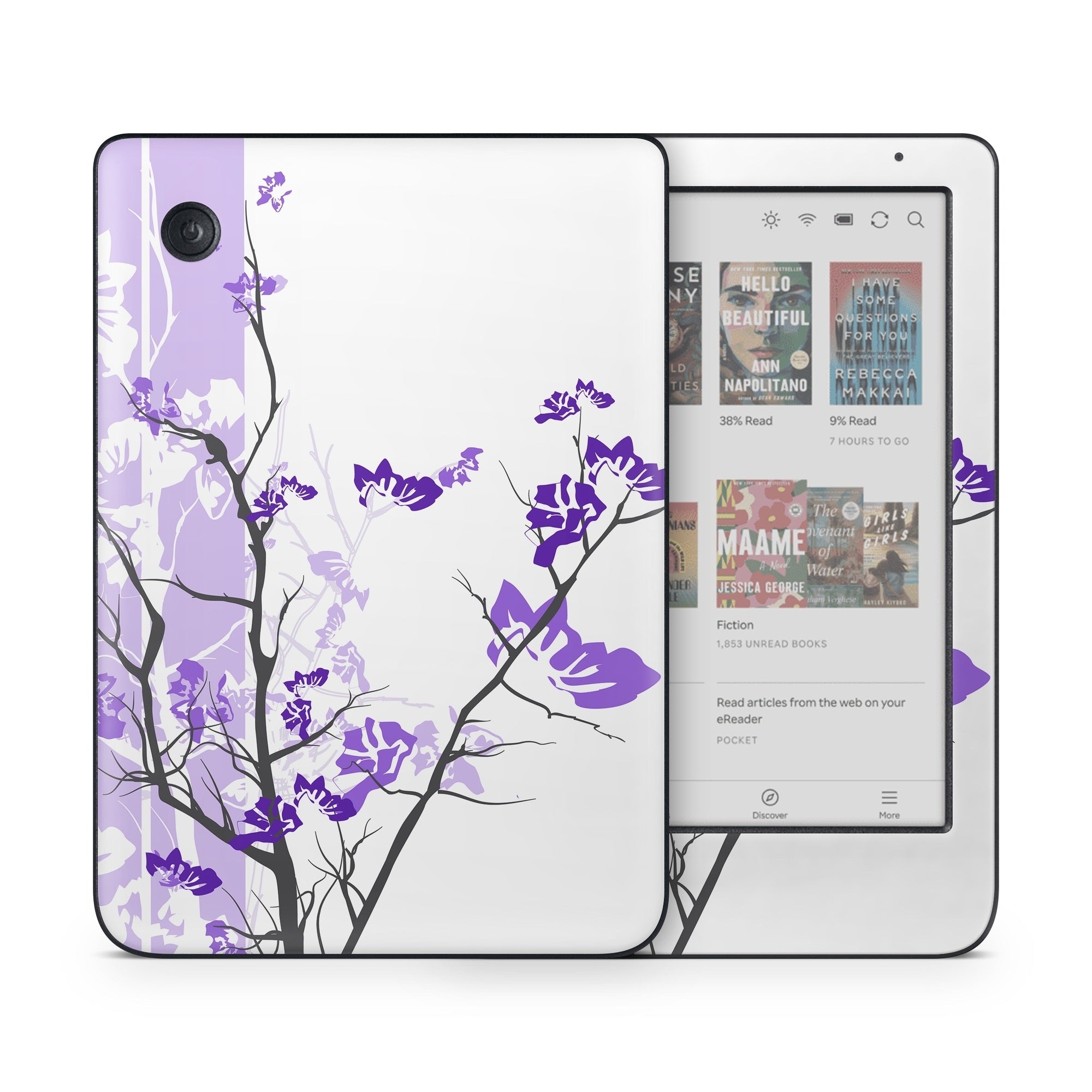 Violet Tranquility - Kobo Clara Colour Skin