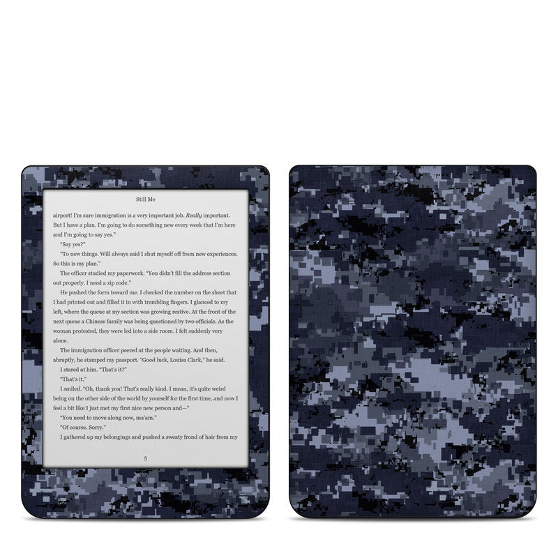 Digital Navy Camo - Kobo Clara HD Skin