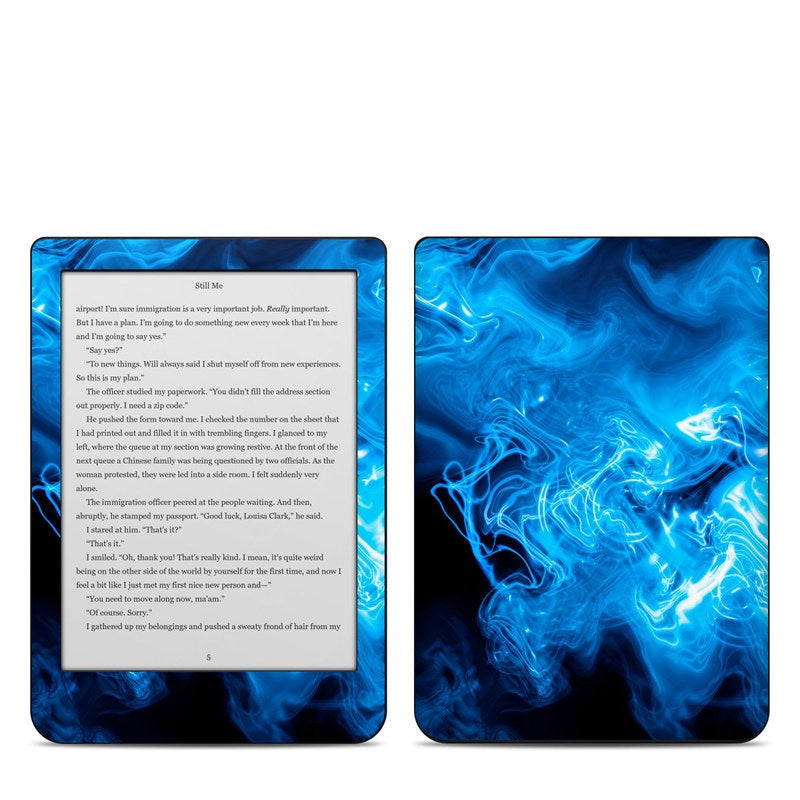 Blue Quantum Waves - Kobo Clara HD Skin