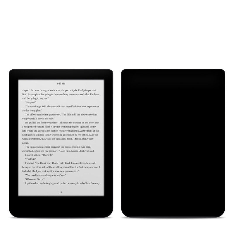 Solid State Black - Kobo Clara HD Skin