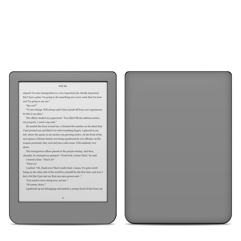 Solid State Grey - Kobo Clara HD Skin