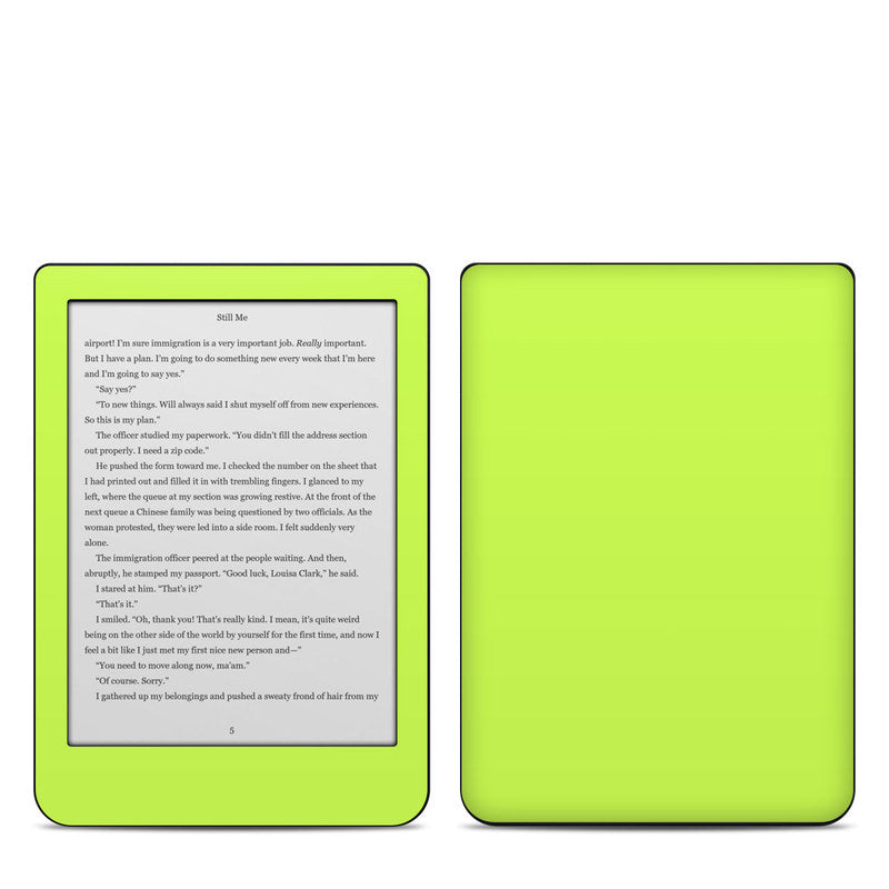 Solid State Lime - Kobo Clara HD Skin