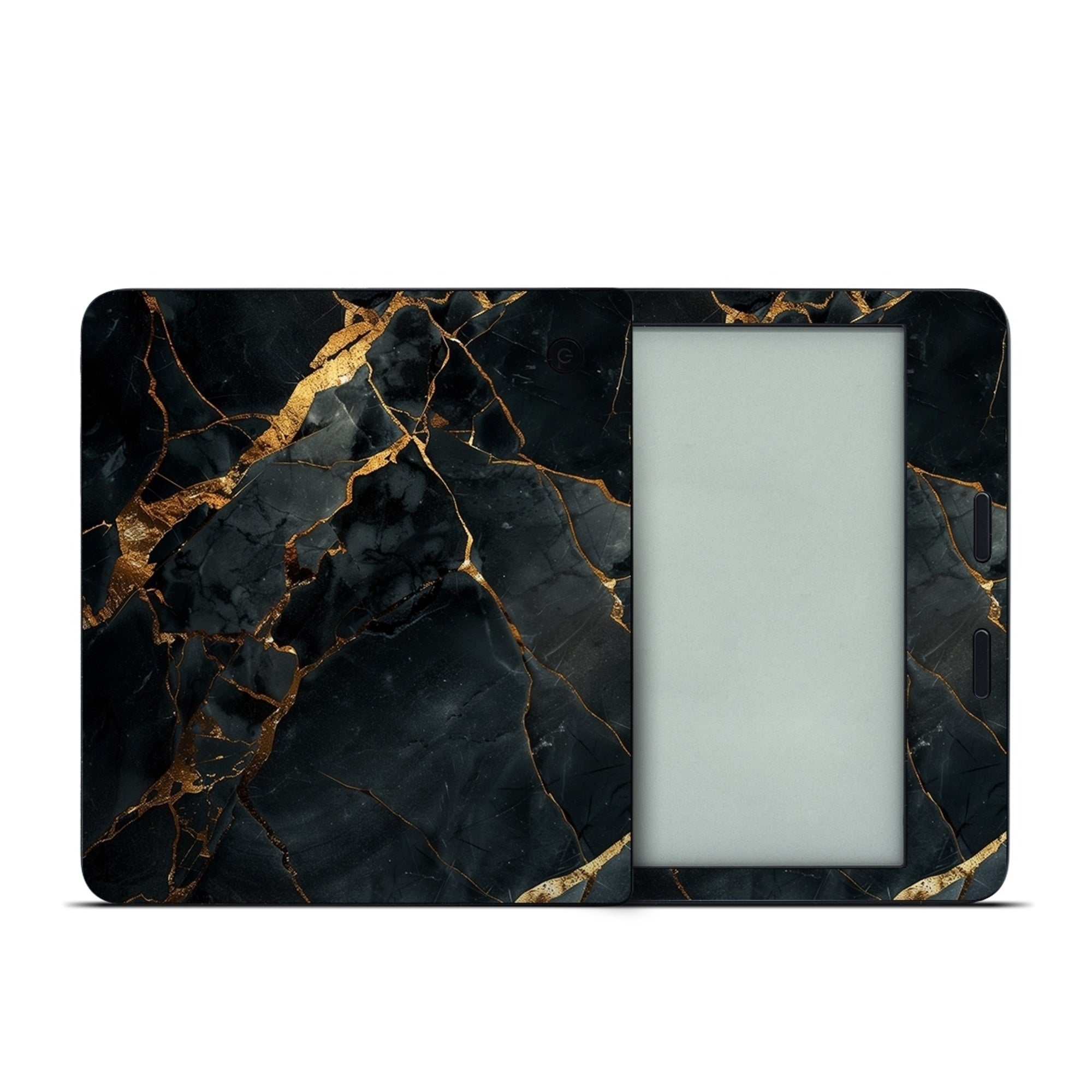 Repaired Black Marble - Kobo Libra 2 Skin