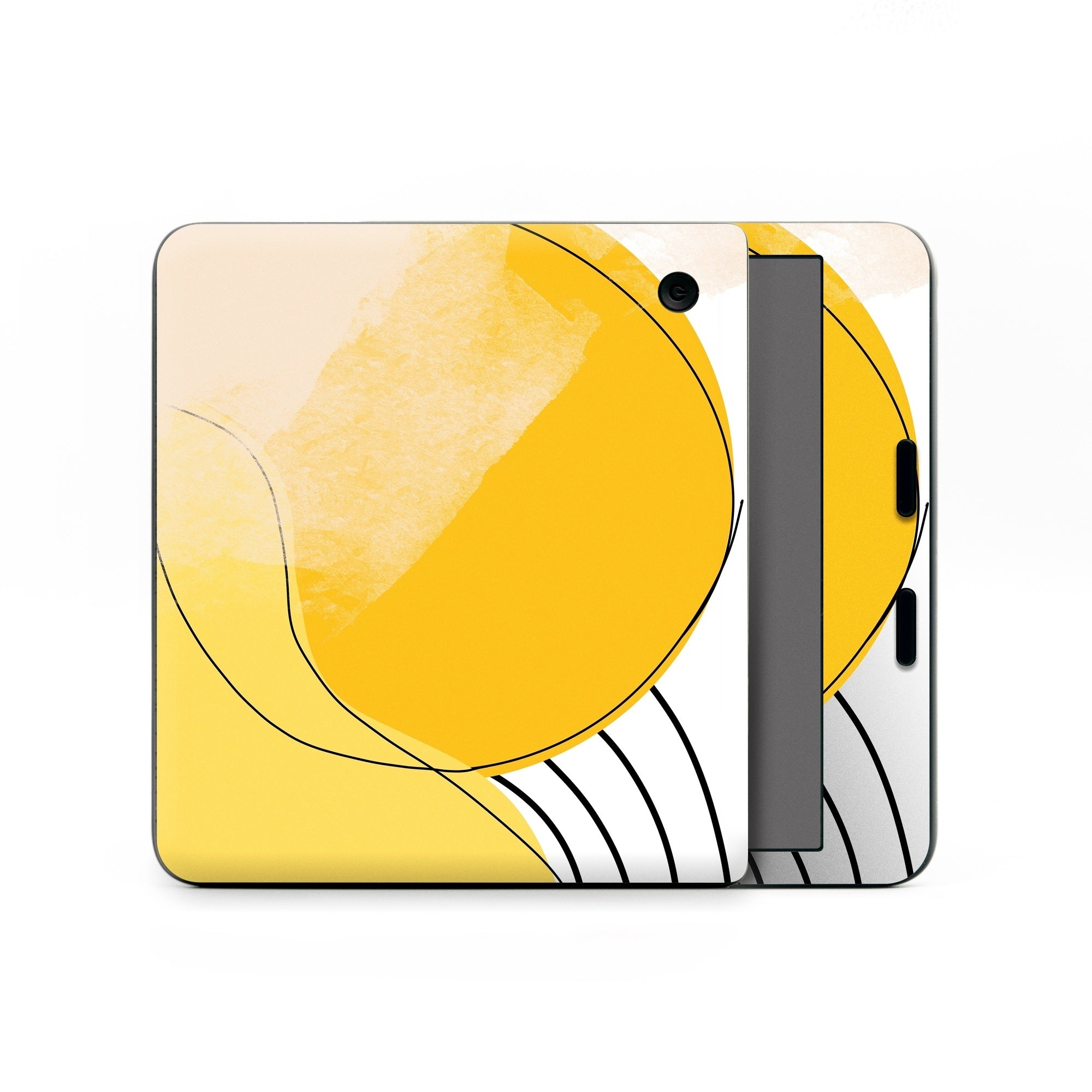 Abstract Yellow - Kobo Libra Colour Skin