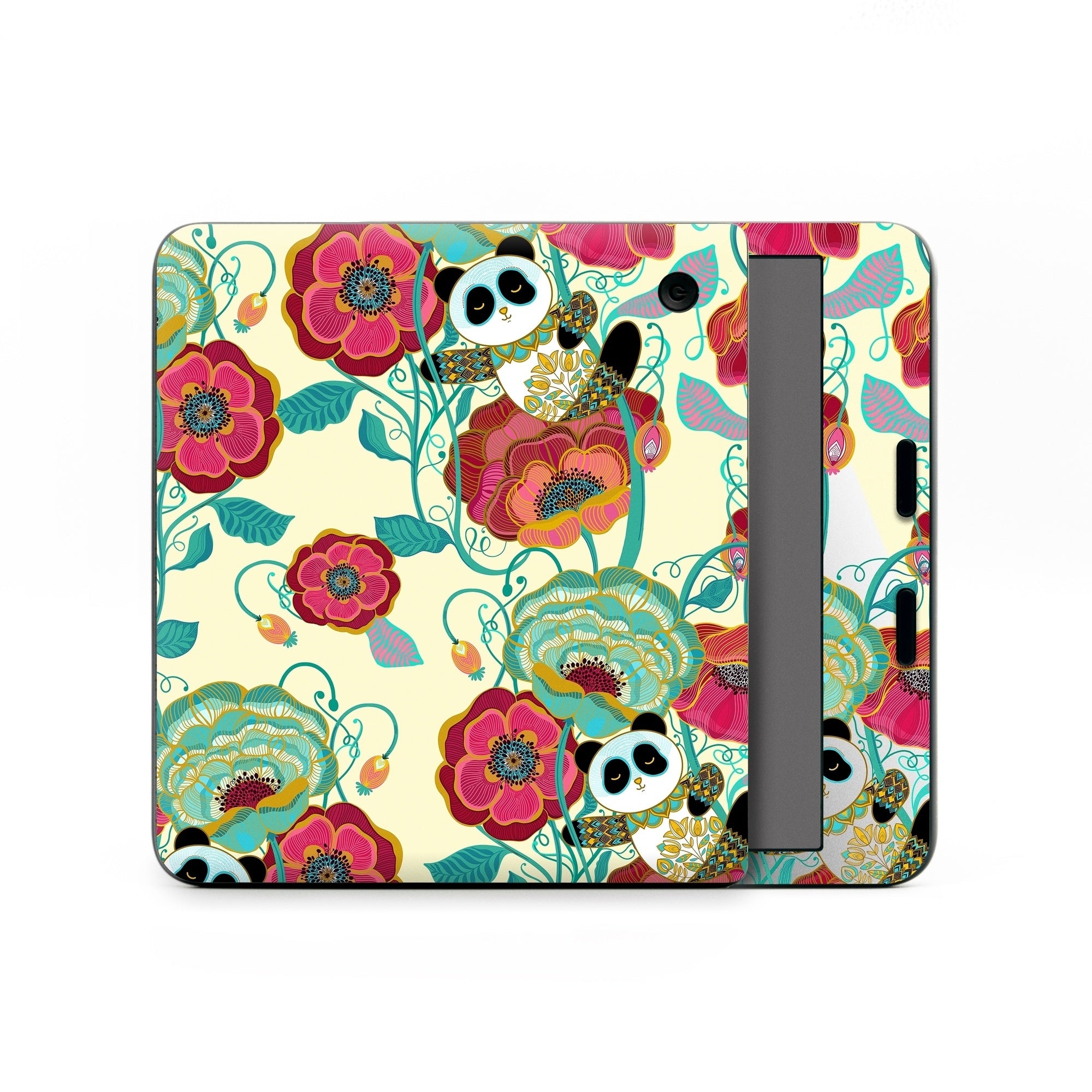 Panda Flowers - Kobo Libra Colour Skin