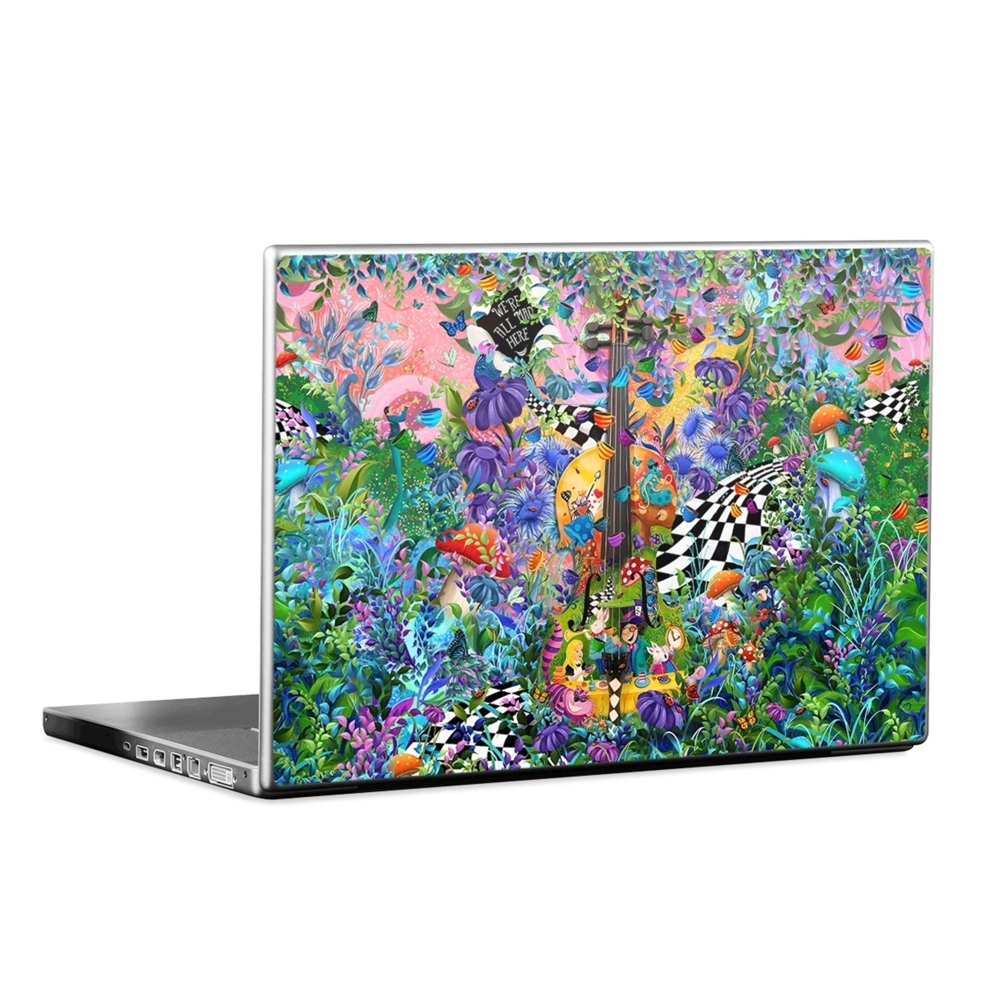 Alice's Wonderland Tea Party - Laptop Lid Skin