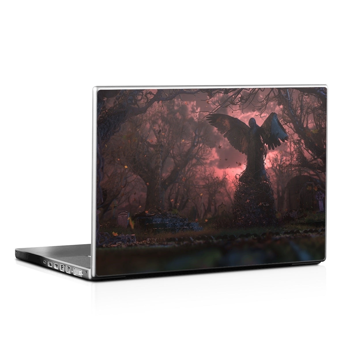 Black Angel - Laptop Lid Skin