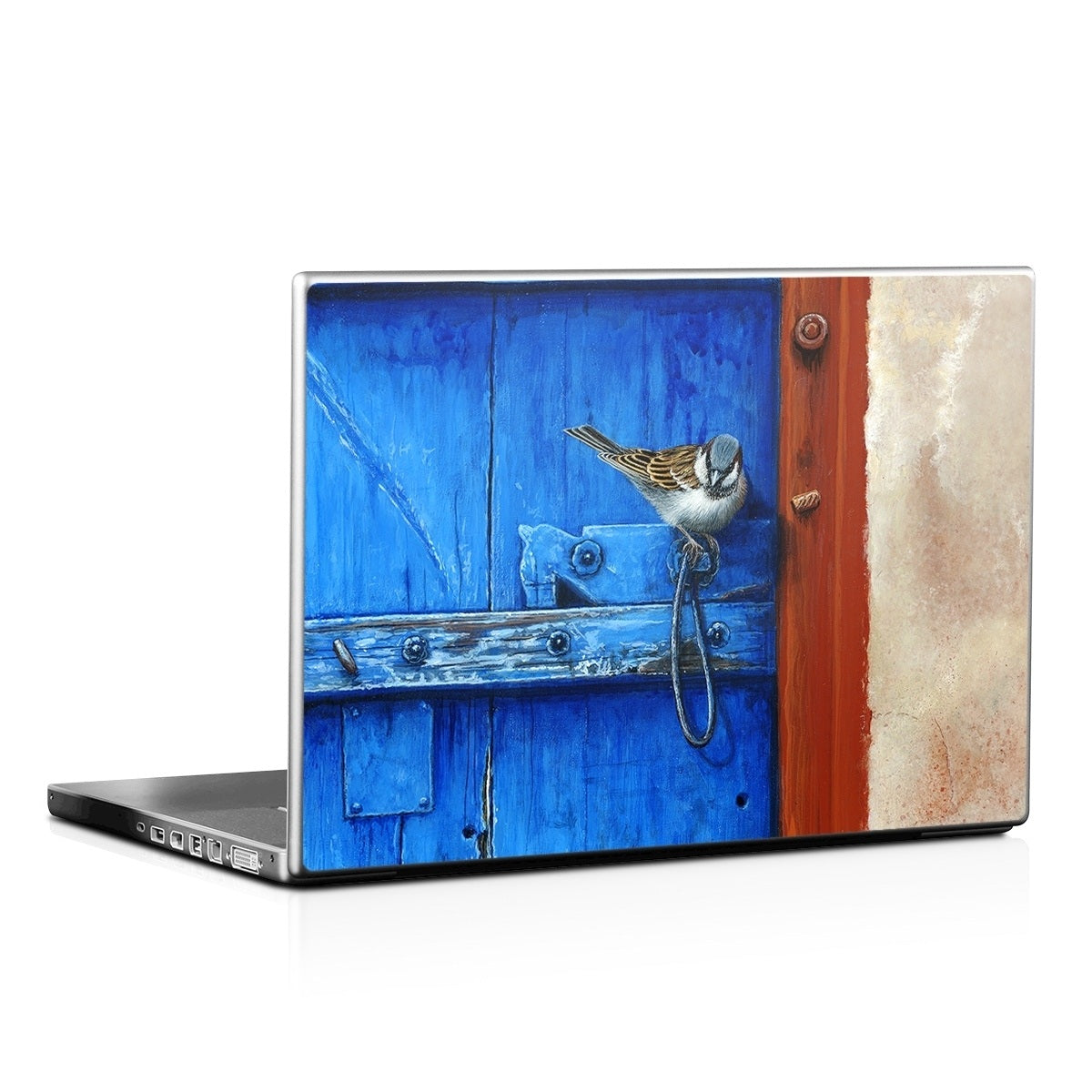 Blue Door - Laptop Lid Skin