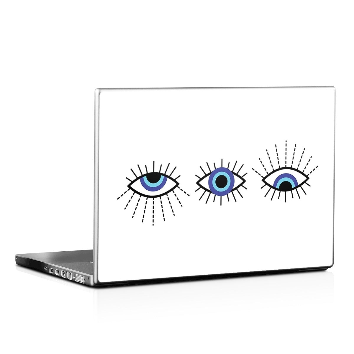 Blue Eyes - Laptop Lid Skin