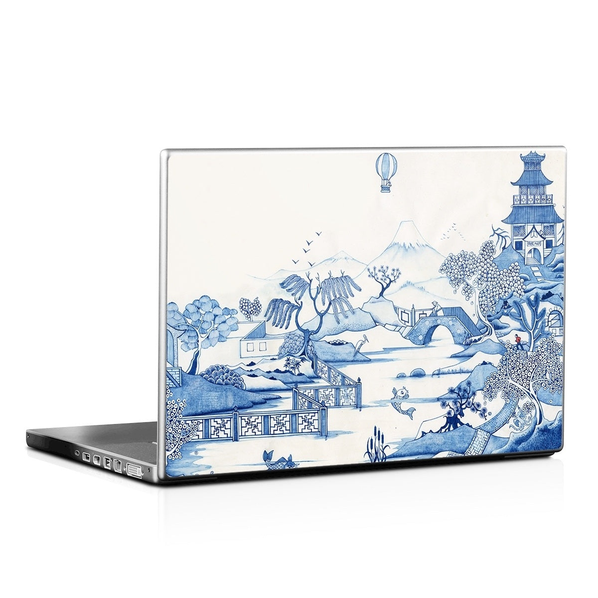 Blue Willow - Laptop Lid Skin