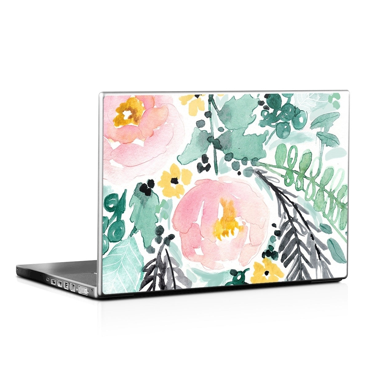 Blushed Flowers - Laptop Lid Skin