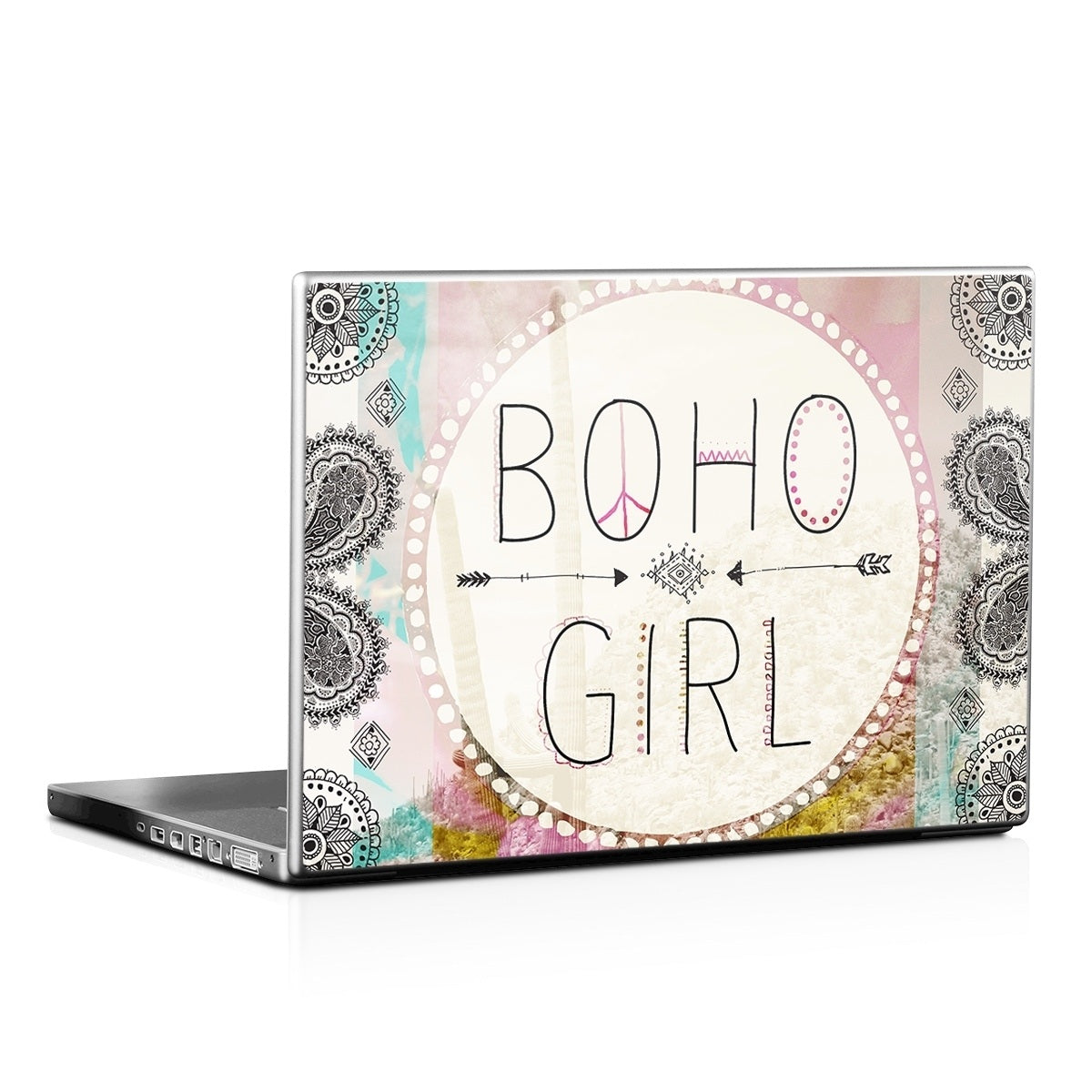 Boho Girl - Laptop Lid Skin