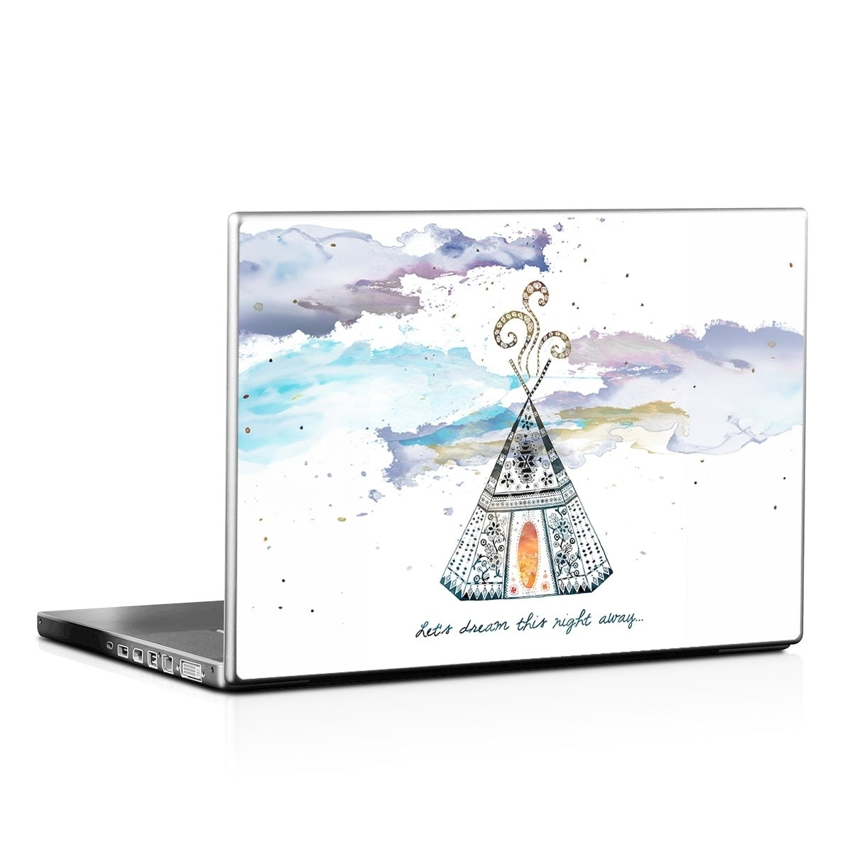 Boho Teepee - Laptop Lid Skin