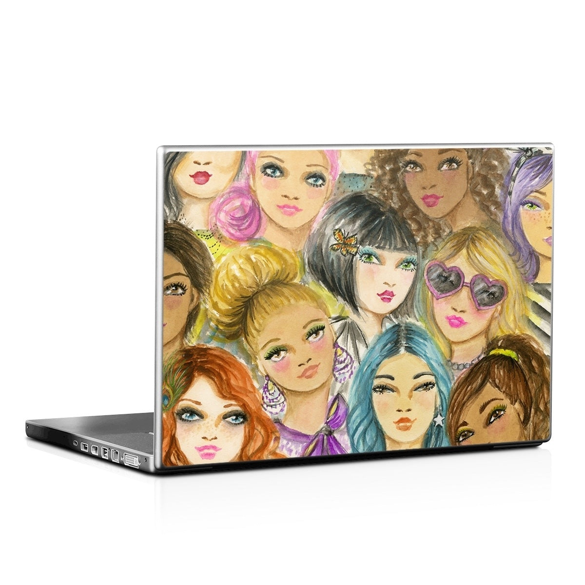 Bold & Bright - Laptop Lid Skin