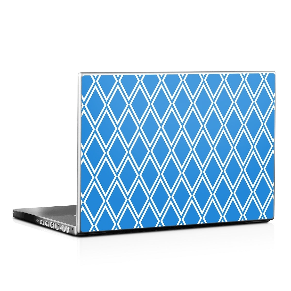 Blue Checks - Laptop Lid Skin