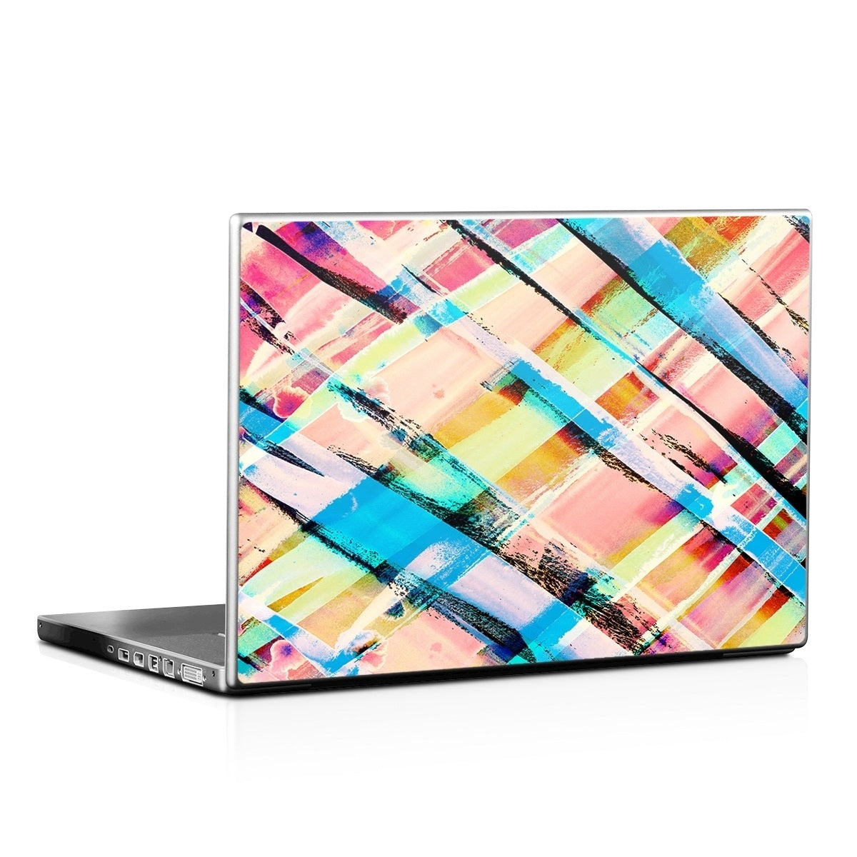 Check Stripe - Laptop Lid Skin