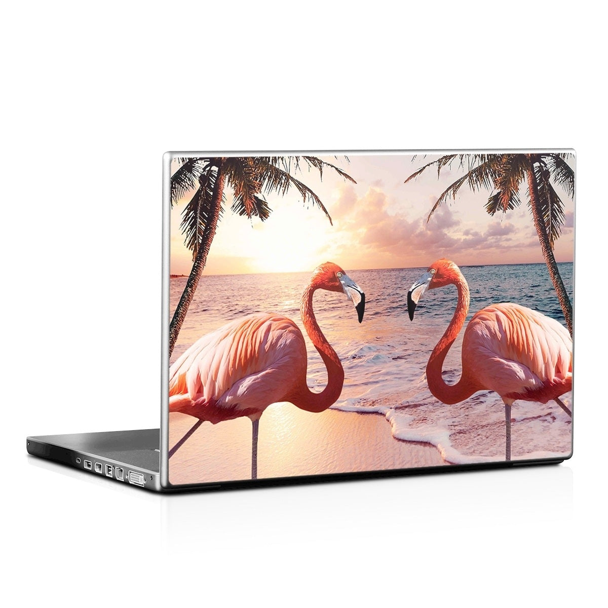 Flamingo Palm - Laptop Lid Skin