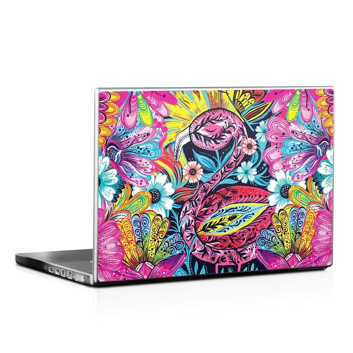 Flashy Flamingo - Laptop Lid Skin