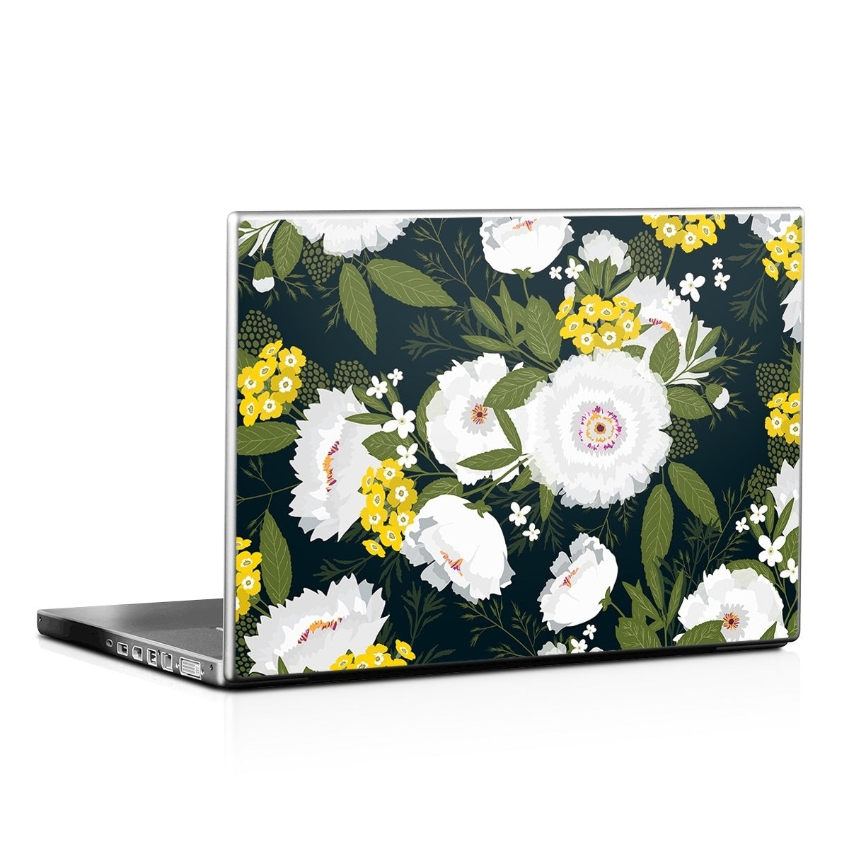 Fleurette Night - Laptop Lid Skin