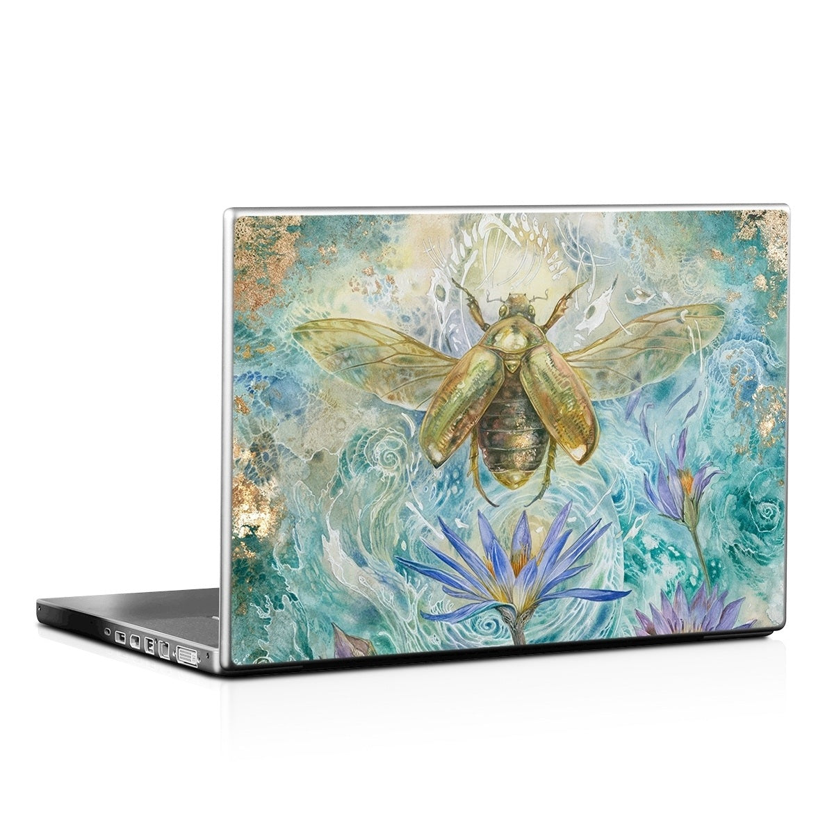 When Flowers Dream - Laptop Lid Skin