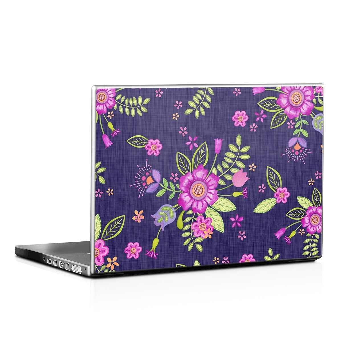 Folk Floral - Laptop Lid Skin