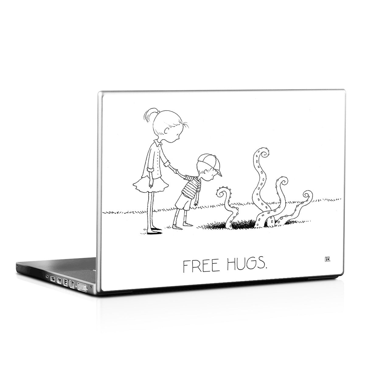 Free Hugs - Laptop Lid Skin