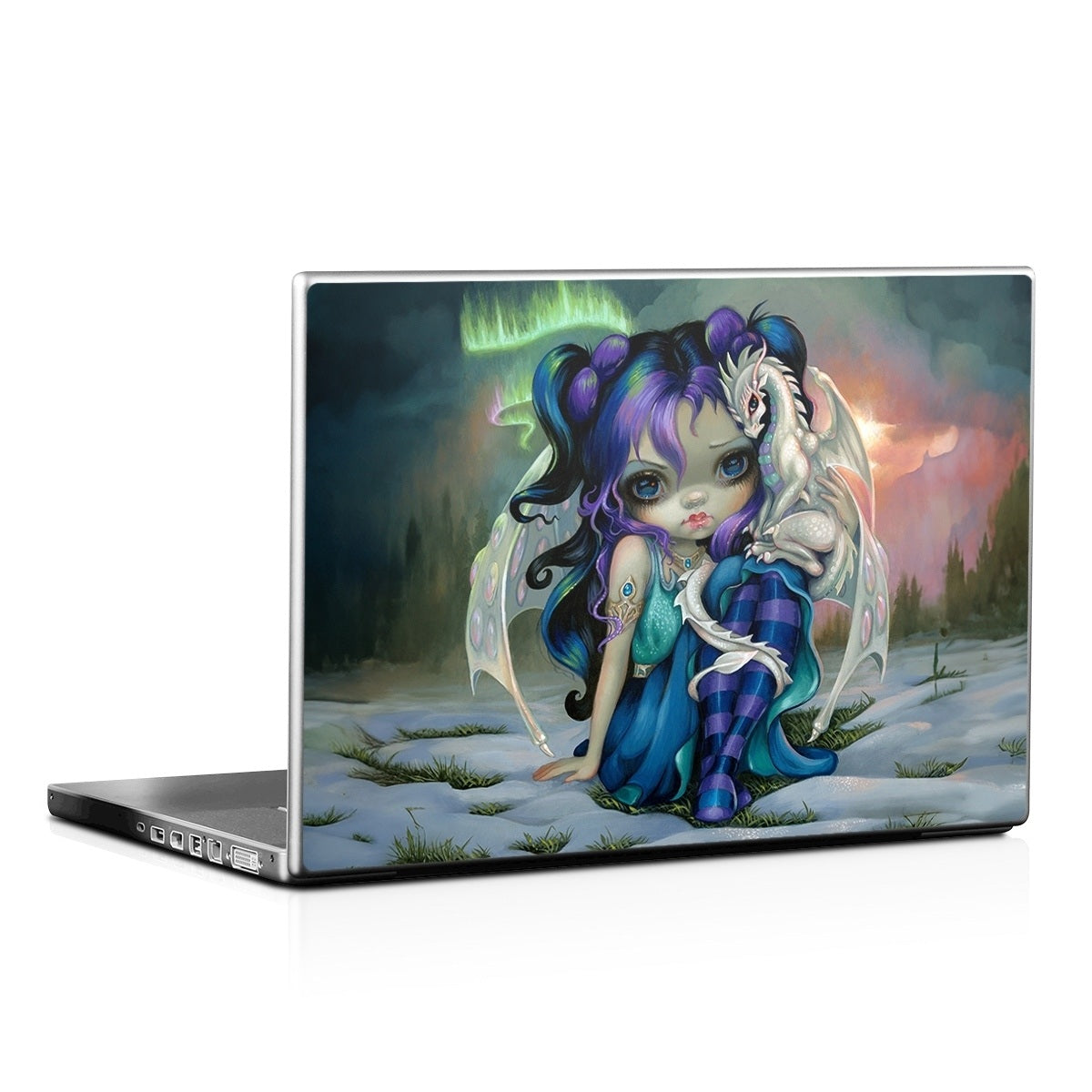 Frost Dragonling - Laptop Lid Skin