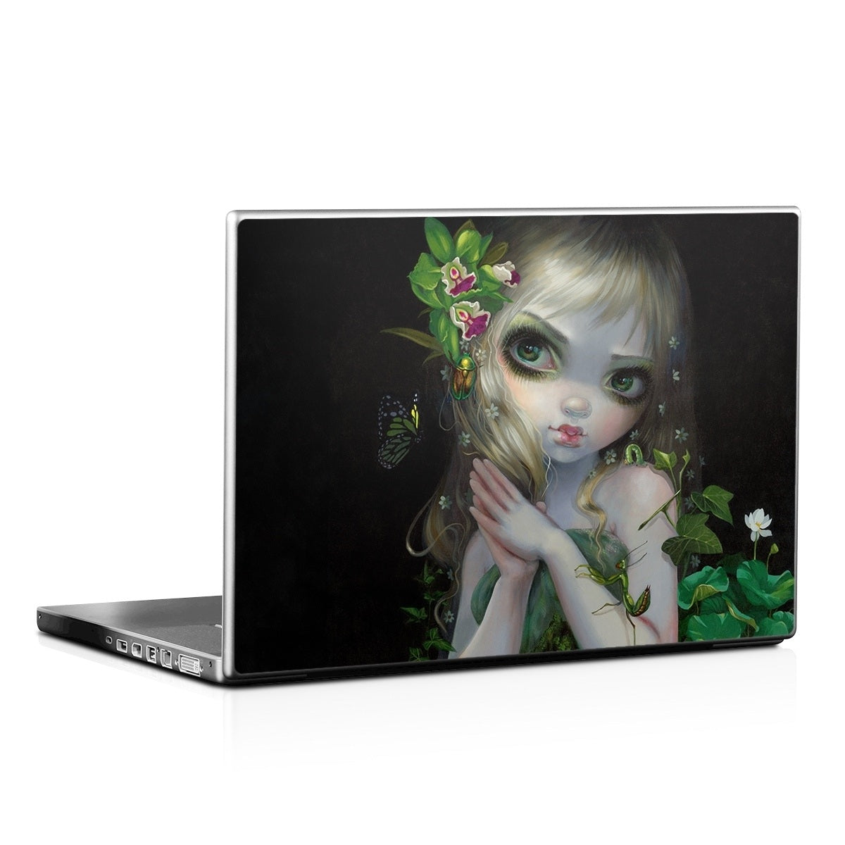 Green Goddess - Laptop Lid Skin