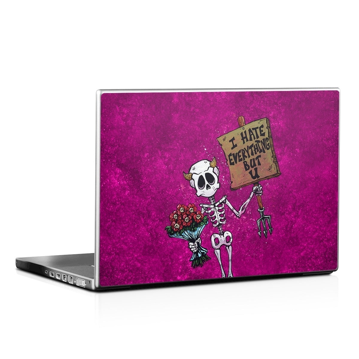 I Hate Everything But U - Laptop Lid Skin