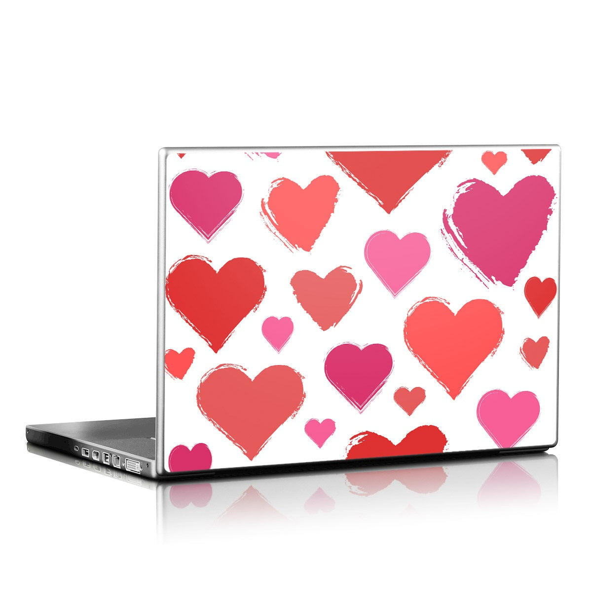 Hearts - Laptop Lid Skin