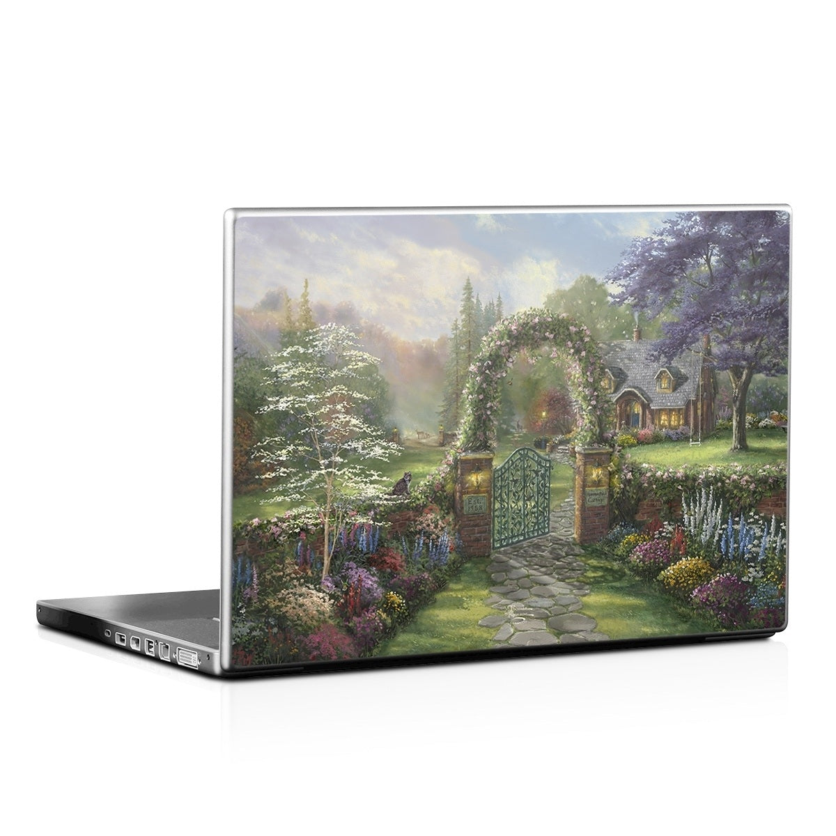 Hummingbird Cottage - Laptop Lid Skin