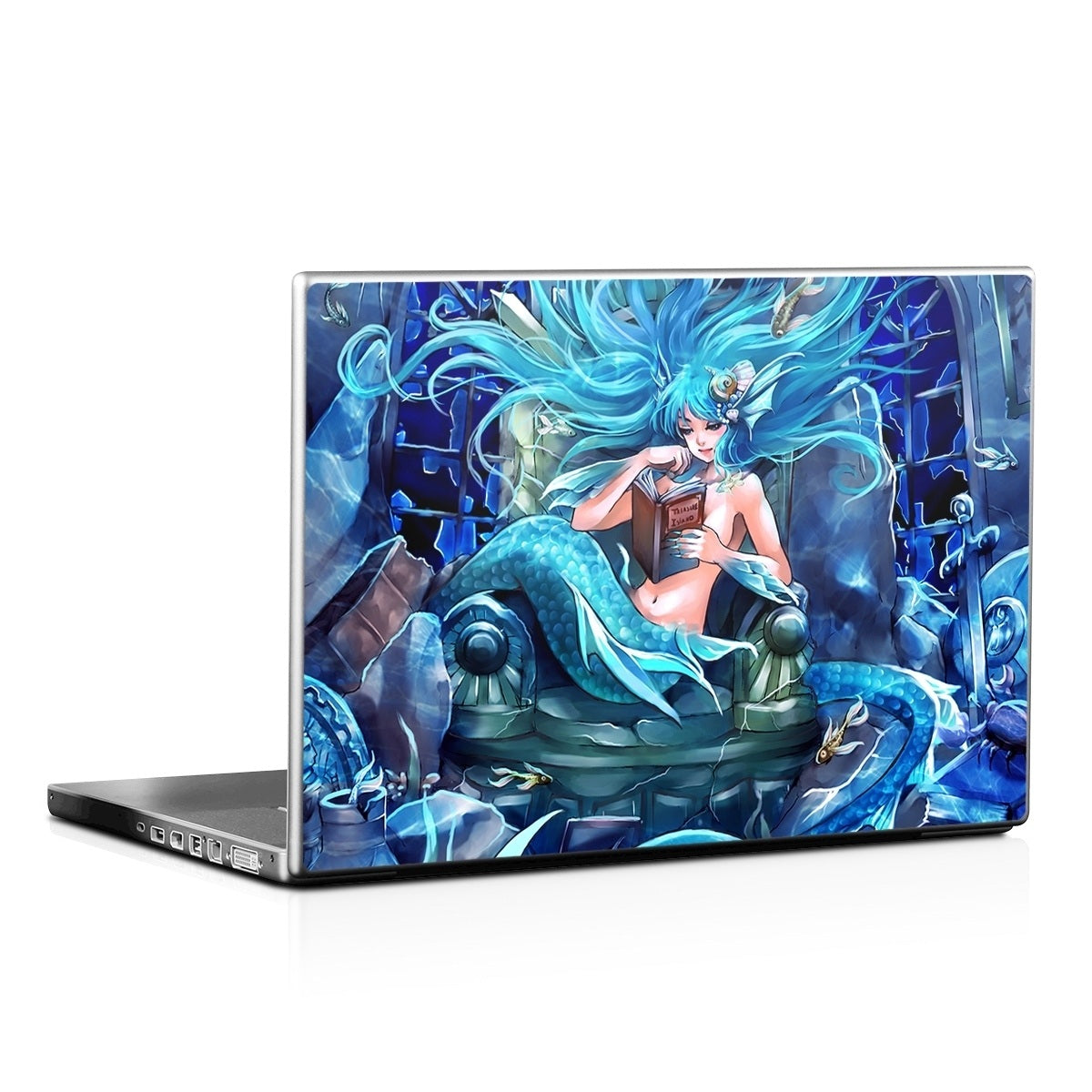 In Her Own World - Laptop Lid Skin